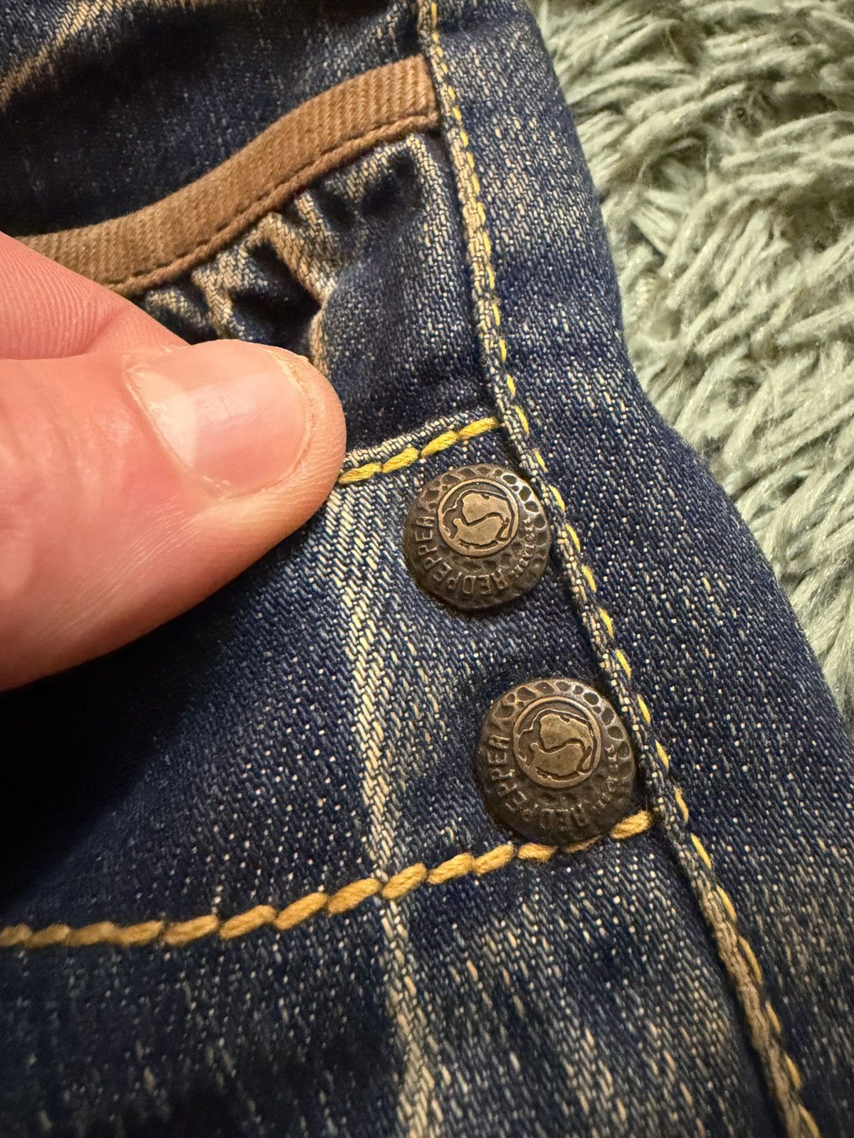 Other DENIM JEANS RED PEPPER Jeans Vintage Denim "INDIAN" Size 32 Size US 32 / EU 48 - 18 Thumbnail