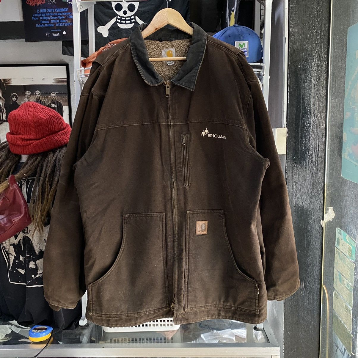 Carhartt × Vintage Vintage Carhartt Sherpa lined jacket Size US XL / EU 56 / 4 - 1 Thumbnail