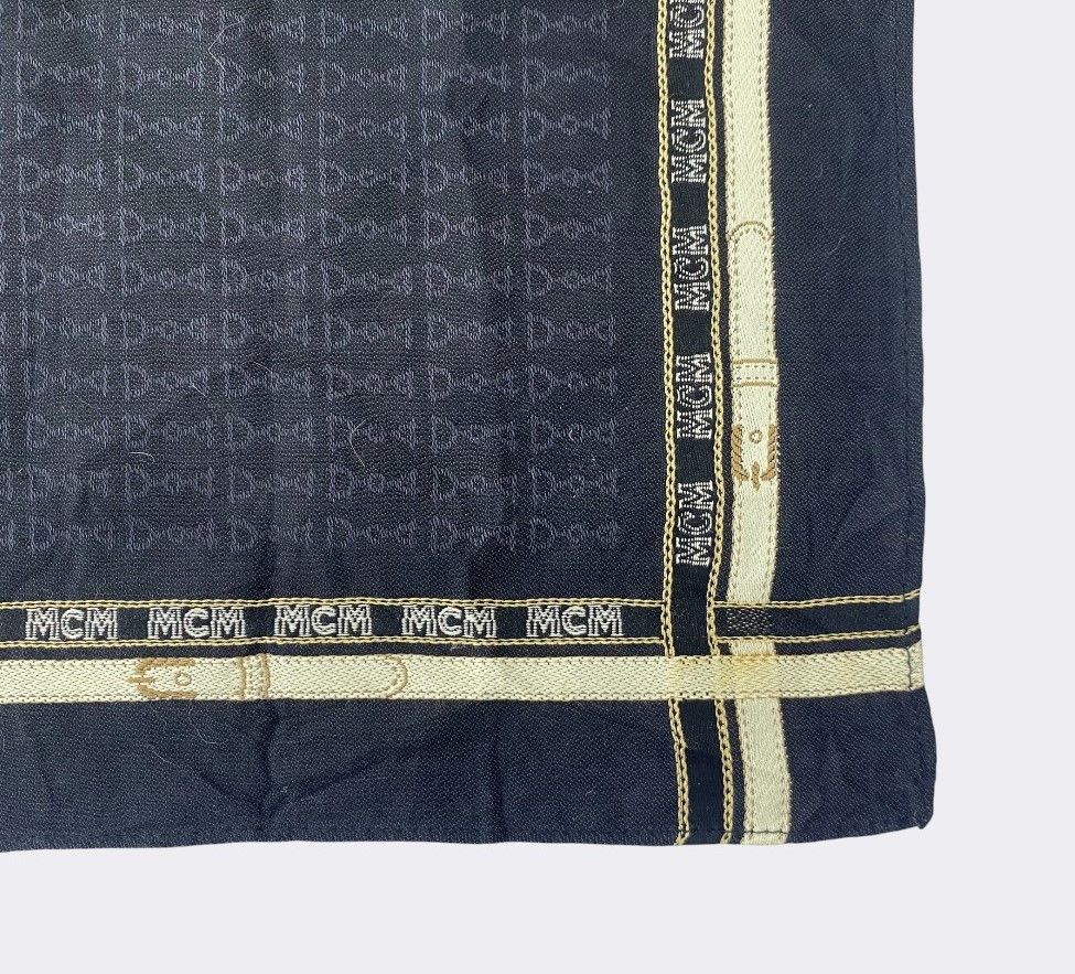 MCM Vintage MCM Handkerchief Neckerchief Bandana H019R Size ONE SIZE - 3 Thumbnail
