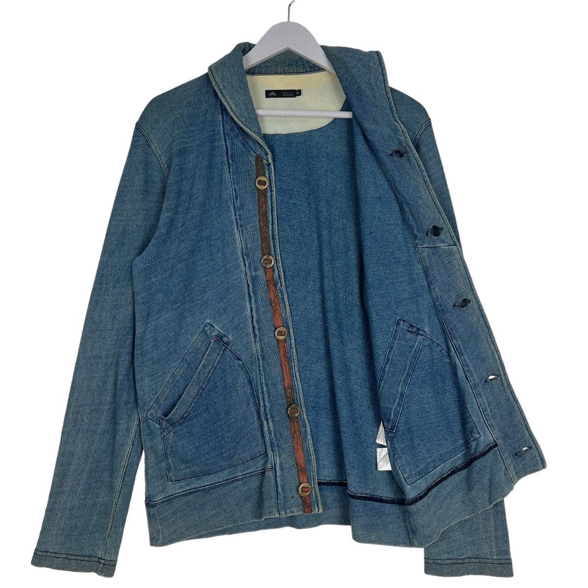 Melrose 🔥 MELROSE SHAWL COLAR INDIGO JACKET Size US M / EU 48-50 / 2 - 9 Thumbnail