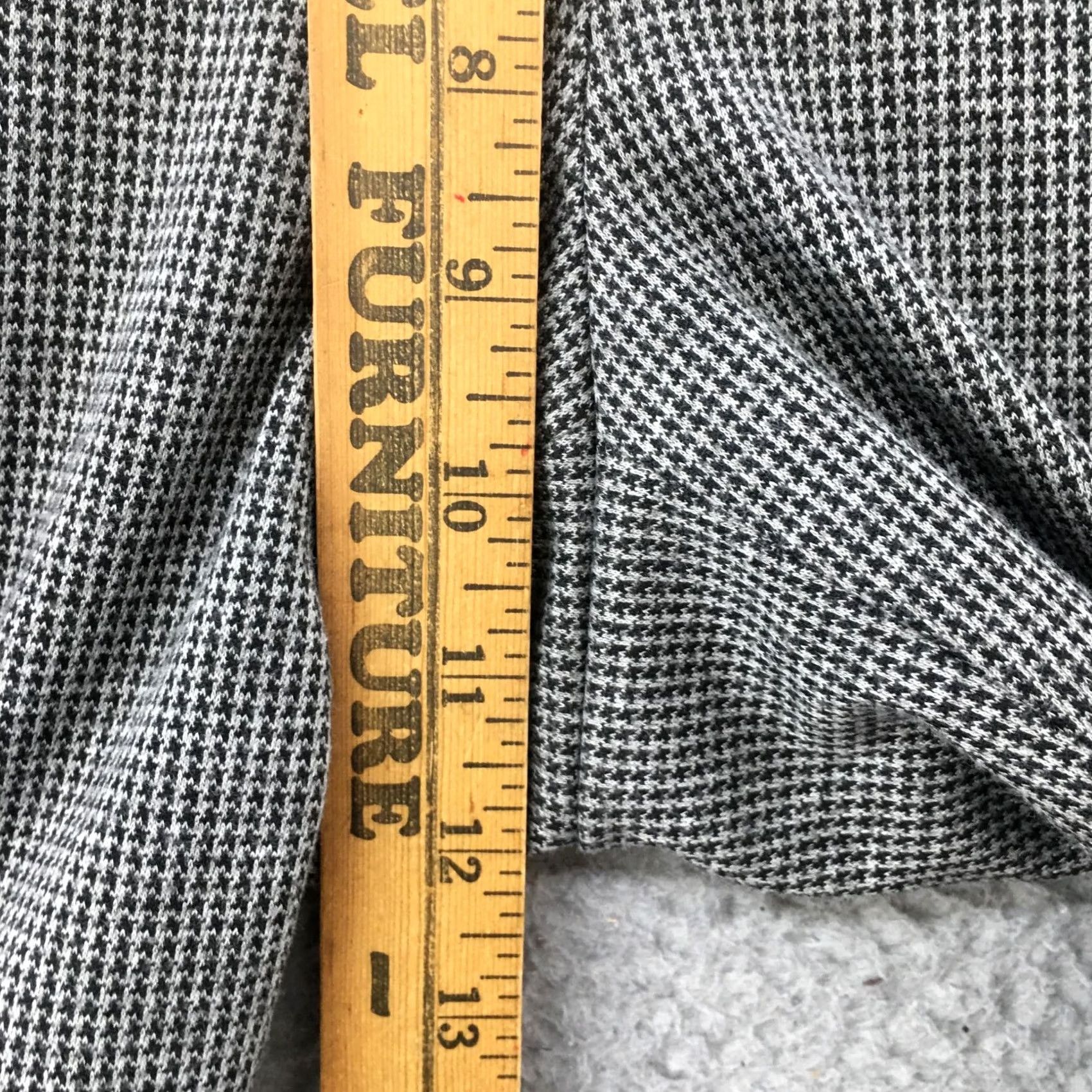 Calvin Klein Calvin Klein Chino Flare Pants Womens 8 Gray High Rise Casual Wide Leg Flare Cap Size 30" / US 8 / IT 44 - 7 Thumbnail