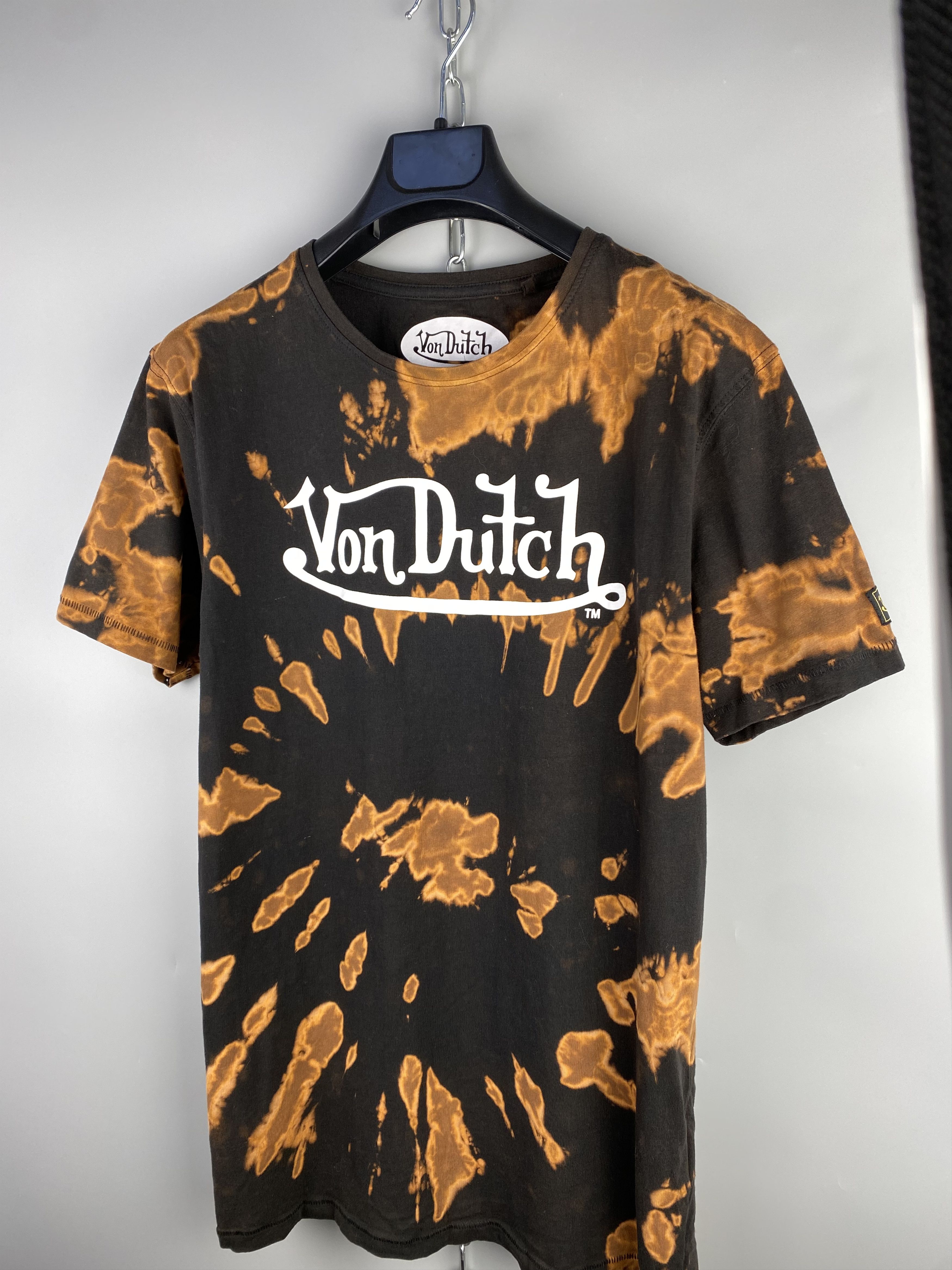 Von Dutch Big buy Logo Dyed T-Shirt Vintage