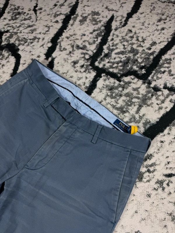 Ralph Lauren Polo Ralph Lauren Chino Pants Blue 31 32 Size US 31 - 3 Thumbnail