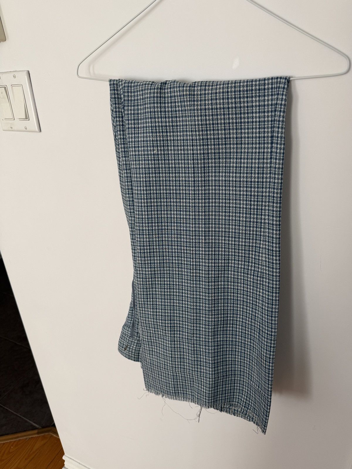 Vintage vintage gingham pants Size US 34 / EU 50 - 3 Thumbnail