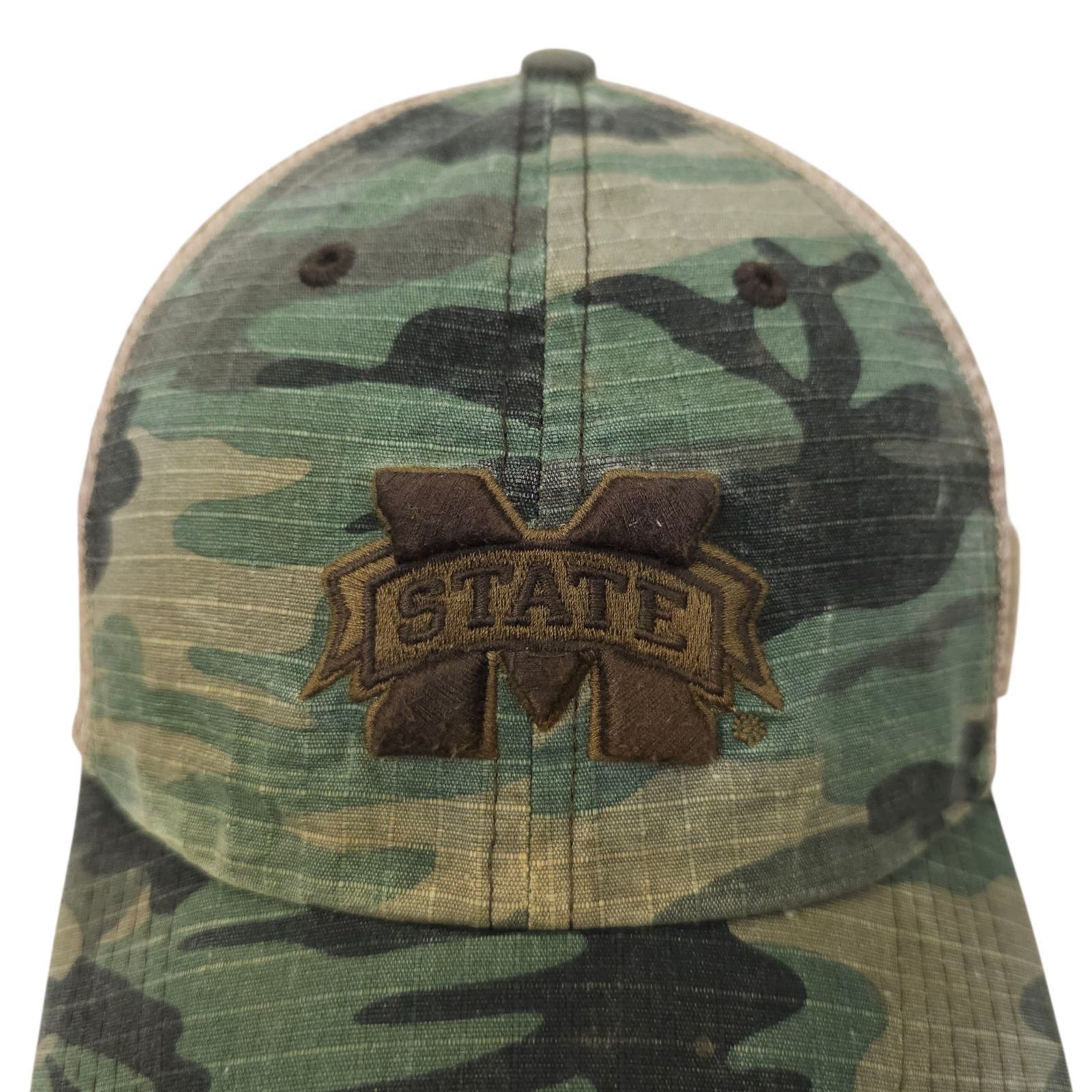 Top Of The World Mississippi State Bulldogs Strapback Cap Hat Logo Patch Dist Size ONE SIZE - 7 Thumbnail