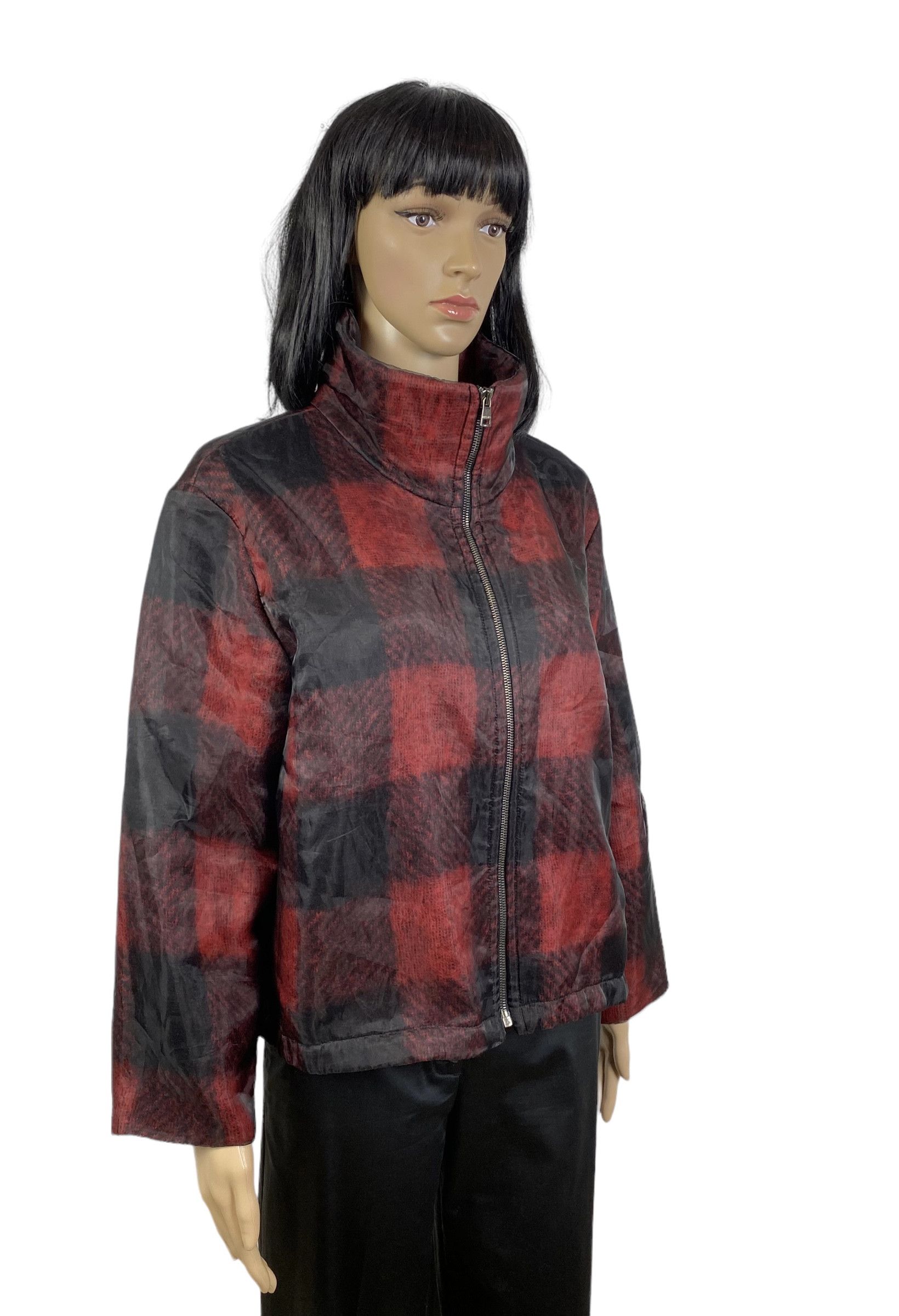 Other Marc Cain Checkered Jacket Wool-Mohair Outside Mesh size 4 Size L / US 10 / IT 46 - 3 Thumbnail