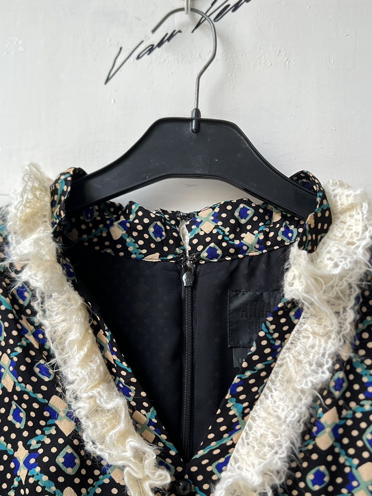 Anna Sui ANNA SUI Motive Midi Dress Size XS / US 0-2 / IT 36-38 - 19 Thumbnail