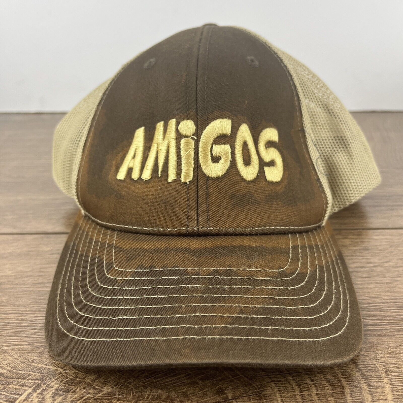 Other Amigos Hat Amigo Tan Brown Hat Adjustable Adult Size Hat Cap Size ONE SIZE - 4 Thumbnail