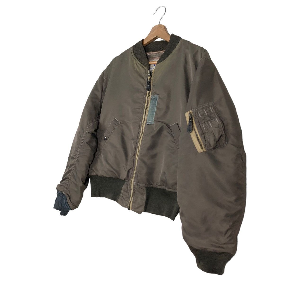 Buzz Rickson's 🔥80’s Vintage Bomber Jacket Riot Aero Medical Pherrow’s Size US S / EU 44-46 / 1 - 4 Thumbnail