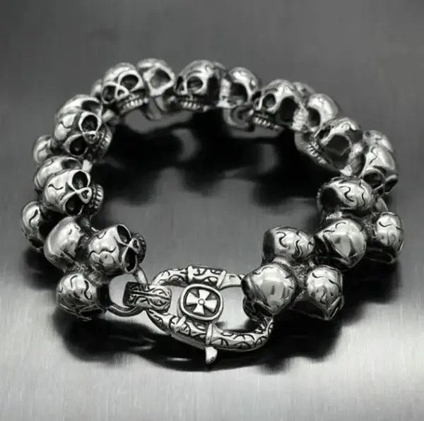 Japanese Brand × Jewelry Hip Hop Skull Bracelet Size ONE SIZE - 2 Thumbnail