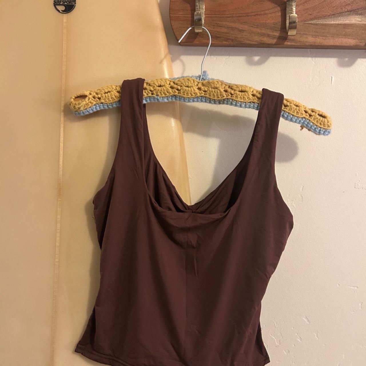 Free People Free People Brown Tank Size S / US 4 / IT 40 - 2 Thumbnail