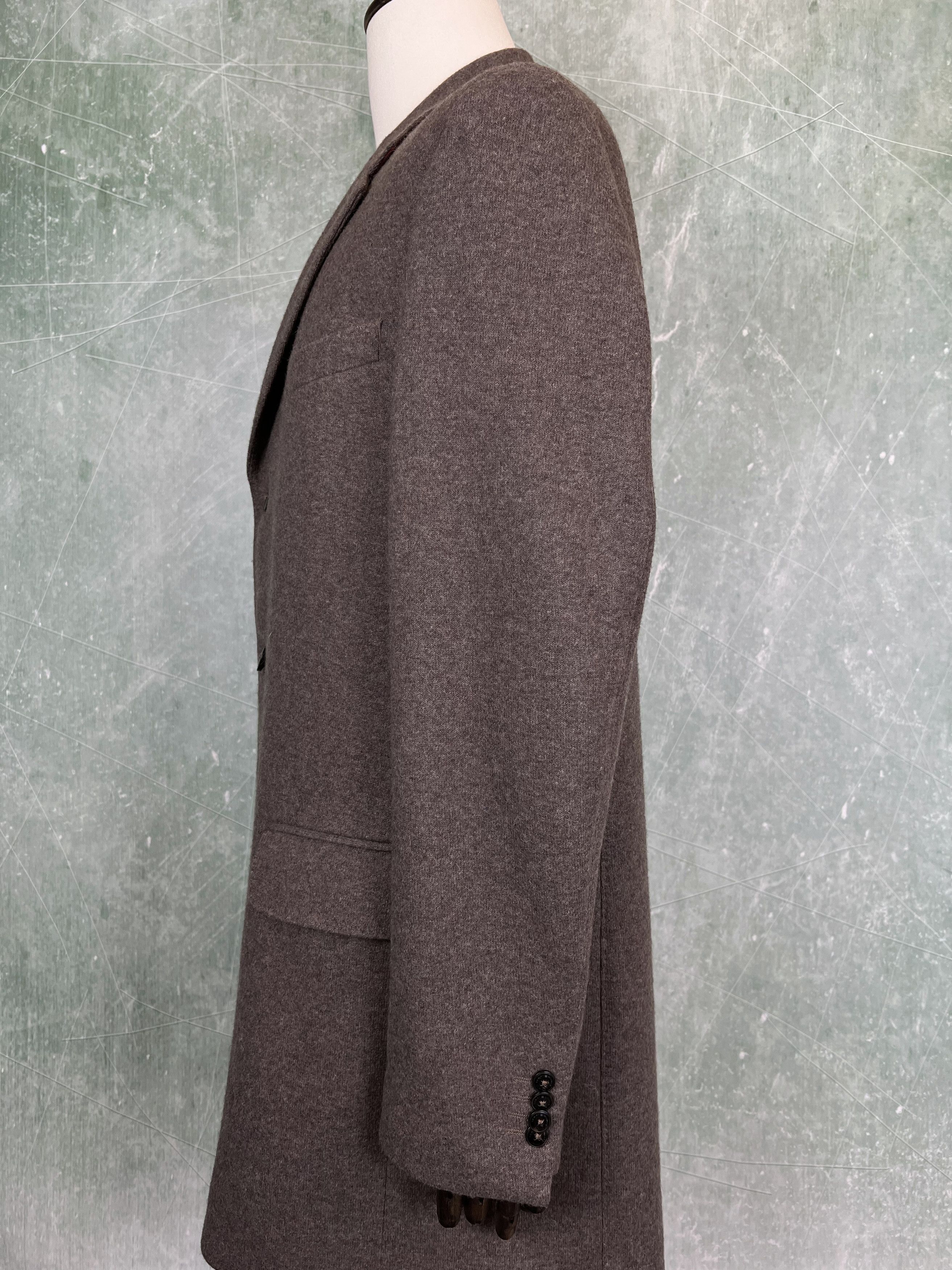 Tommy Hilfiger Tommy Hilfiger Fits L-XL Tailored Slim Fit Overcoat Wool Size US L / EU 52-54 / 3 - 4 Thumbnail