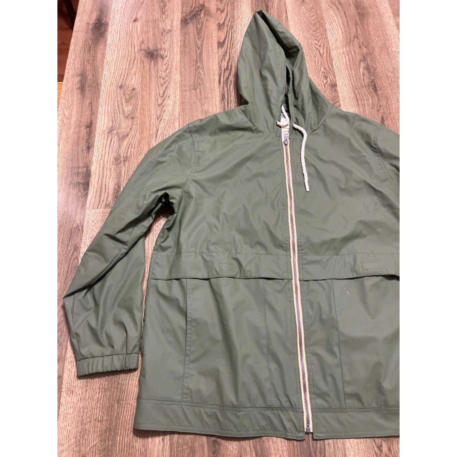 Weatherproof Weatherproof Hoodie Women's XL Green Camouflage Full Zip Windbreaker Vintage Weatherproof Womens XL Green Camouflage Full Zip Hoodie Size XL / US 12-14 / IT 48-50 - 4 Thumbnail