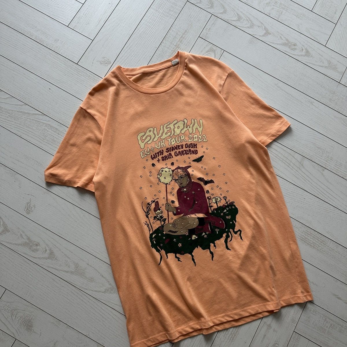 Vintage Cavetown EU UK tour 2022 rare tee singer Gish Gartland y2k Size US M / EU 48-50 / 2 - 4 Thumbnail