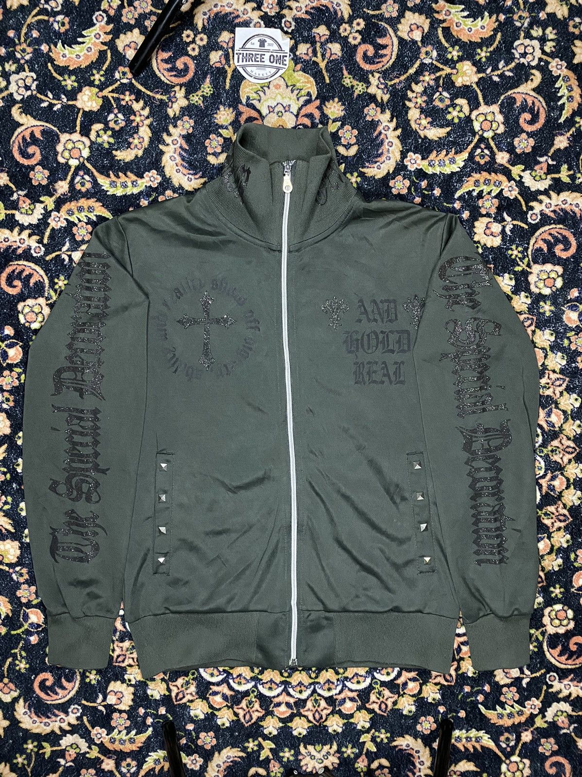 Le Grande Bleu (L.G.B.) Bullet Noise The Special Decoration Maria PunkStyle Tracktop Size US M / EU 48-50 / 2 - 2 Thumbnail