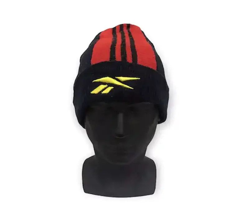 Reebok × Vintage Reebok Big Logo Beanie Hat Size ONE SIZE - 1 Thumbnail