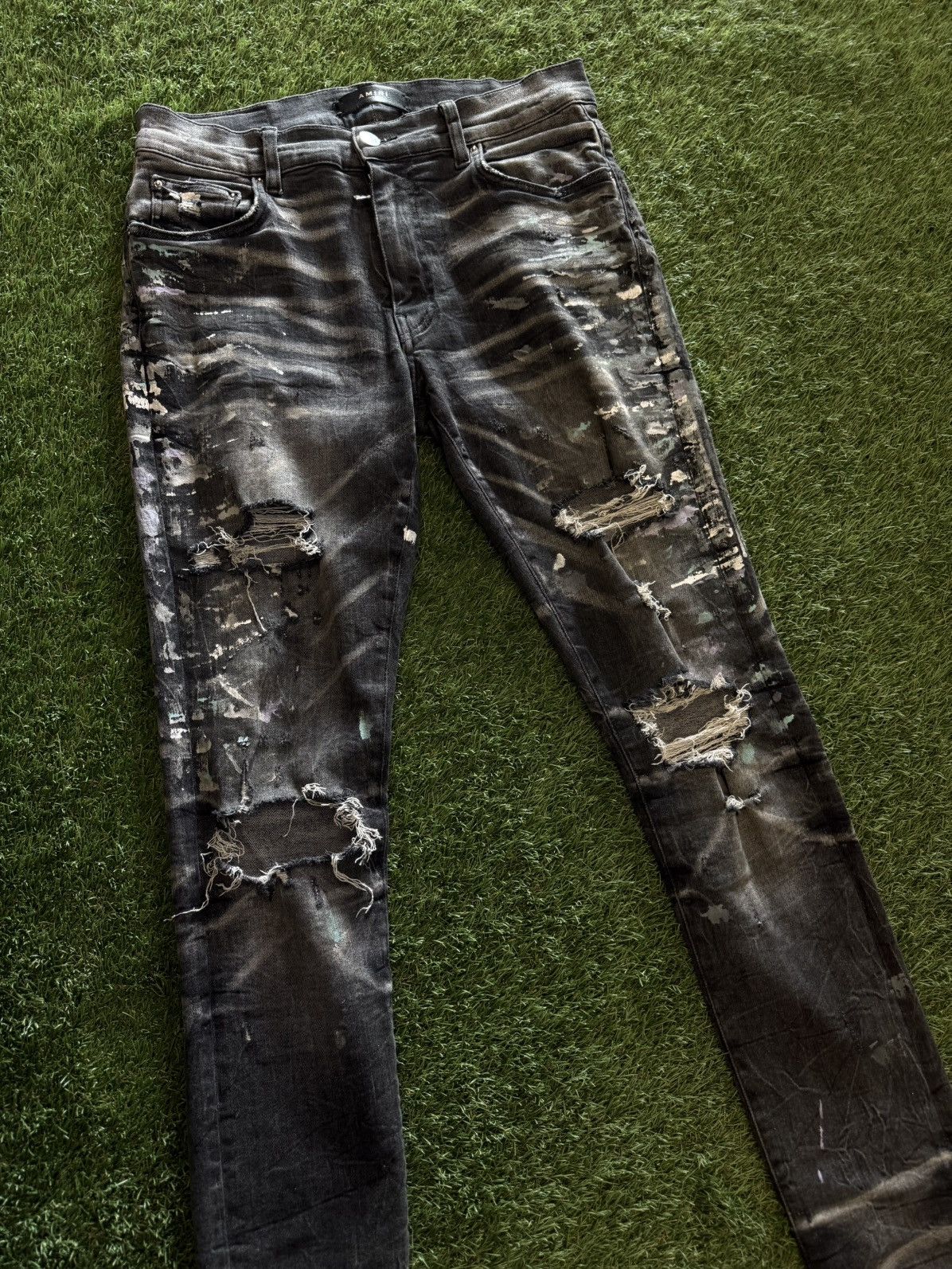 Amiri Amiri Jeans Paint Splatter Size 29 Clean Condition 🧼 Size US 29 - 6 Thumbnail