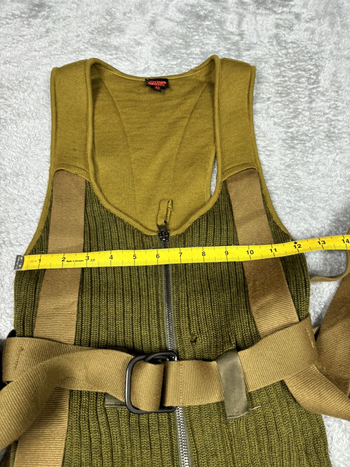 Jean Paul Gaultier Jean Paul Gaultier Bondage Parachut Vest. J0138 Size US S / EU 44-46 / 1 - 10 Thumbnail