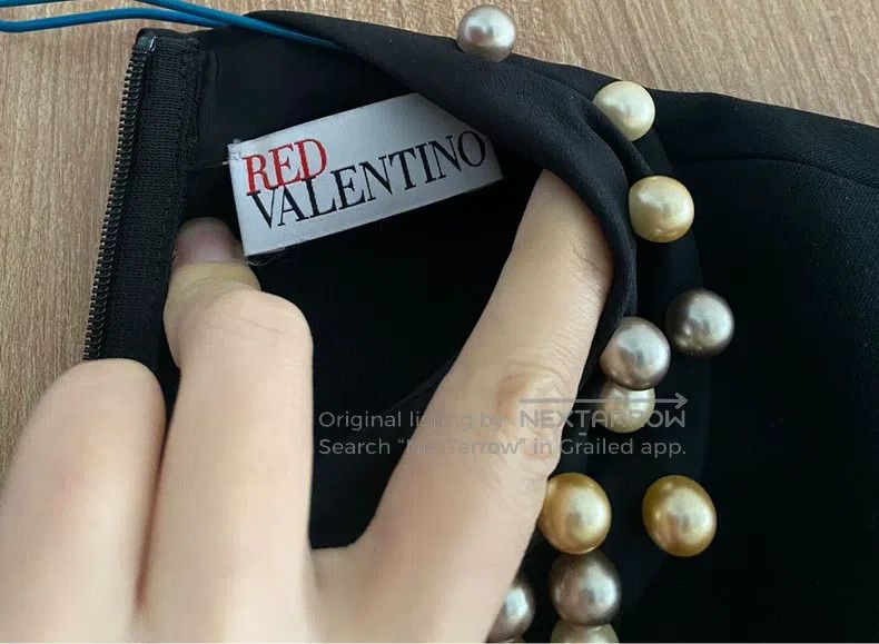 Valentino Valentino Black dress Size L / US 10 / IT 46 - 7 Thumbnail