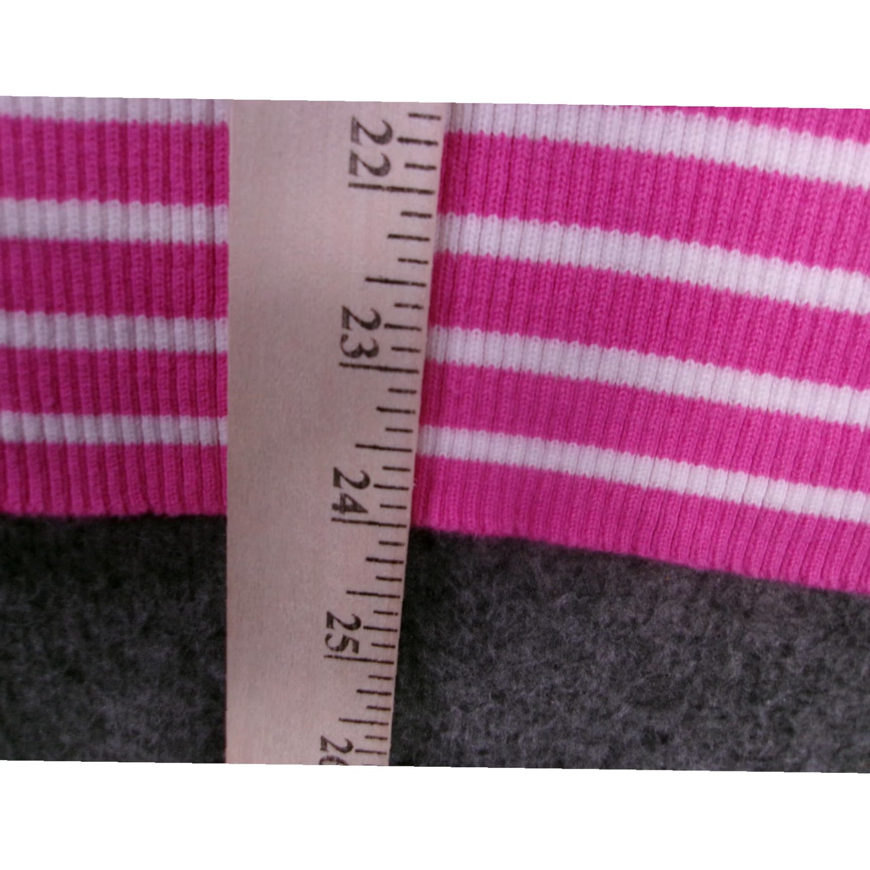 Ralph Lauren Lauren Ralph Lauren Tank Top Women XL Pink Striped Ribbed Turtleneck Preppy Women Size XL / US 12-14 / IT 48-50 - 6 Thumbnail