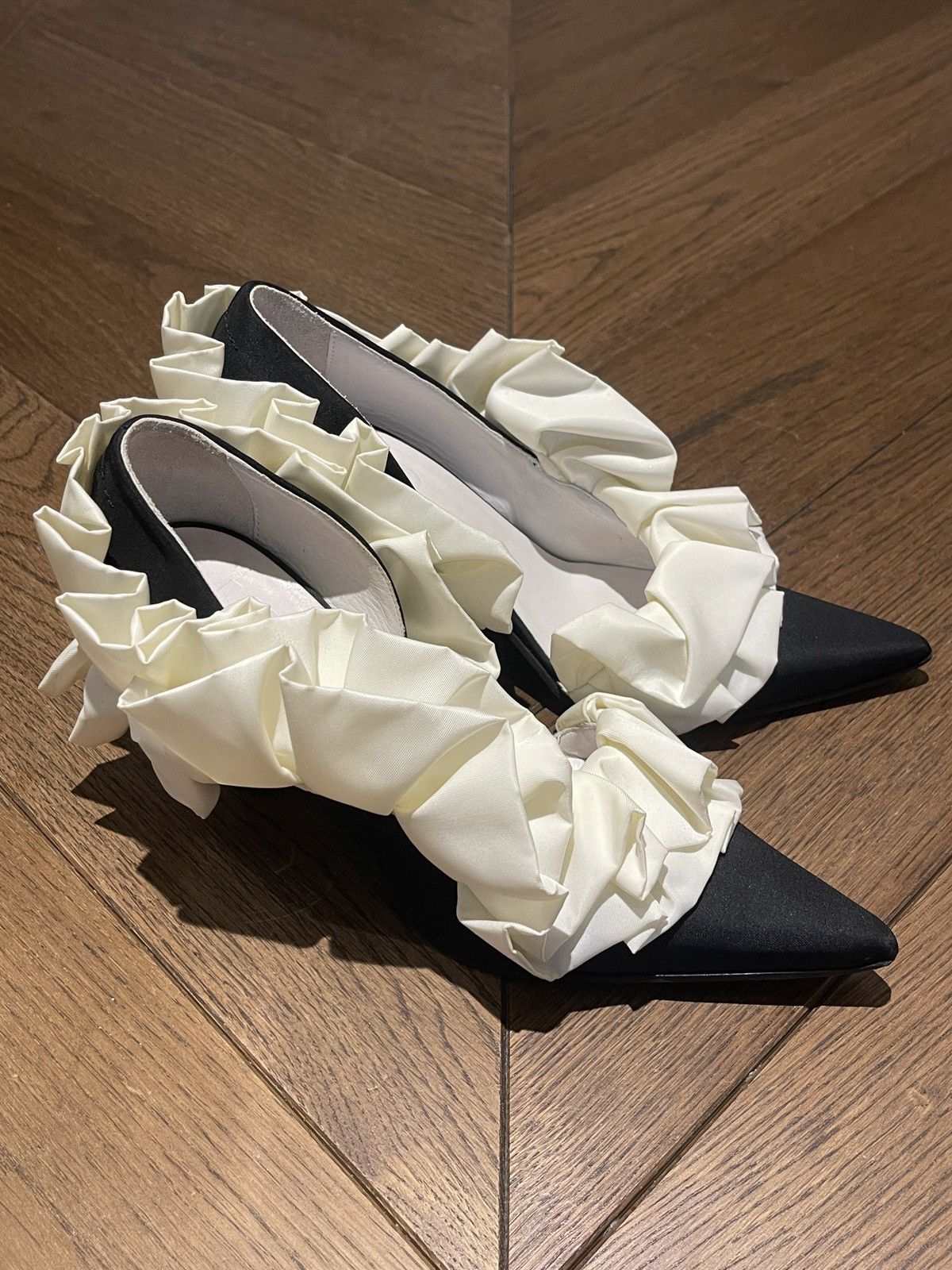 Maison Margiela Masion margiela MM6 floral heels Size US 6 / IT 36 - 2 Thumbnail