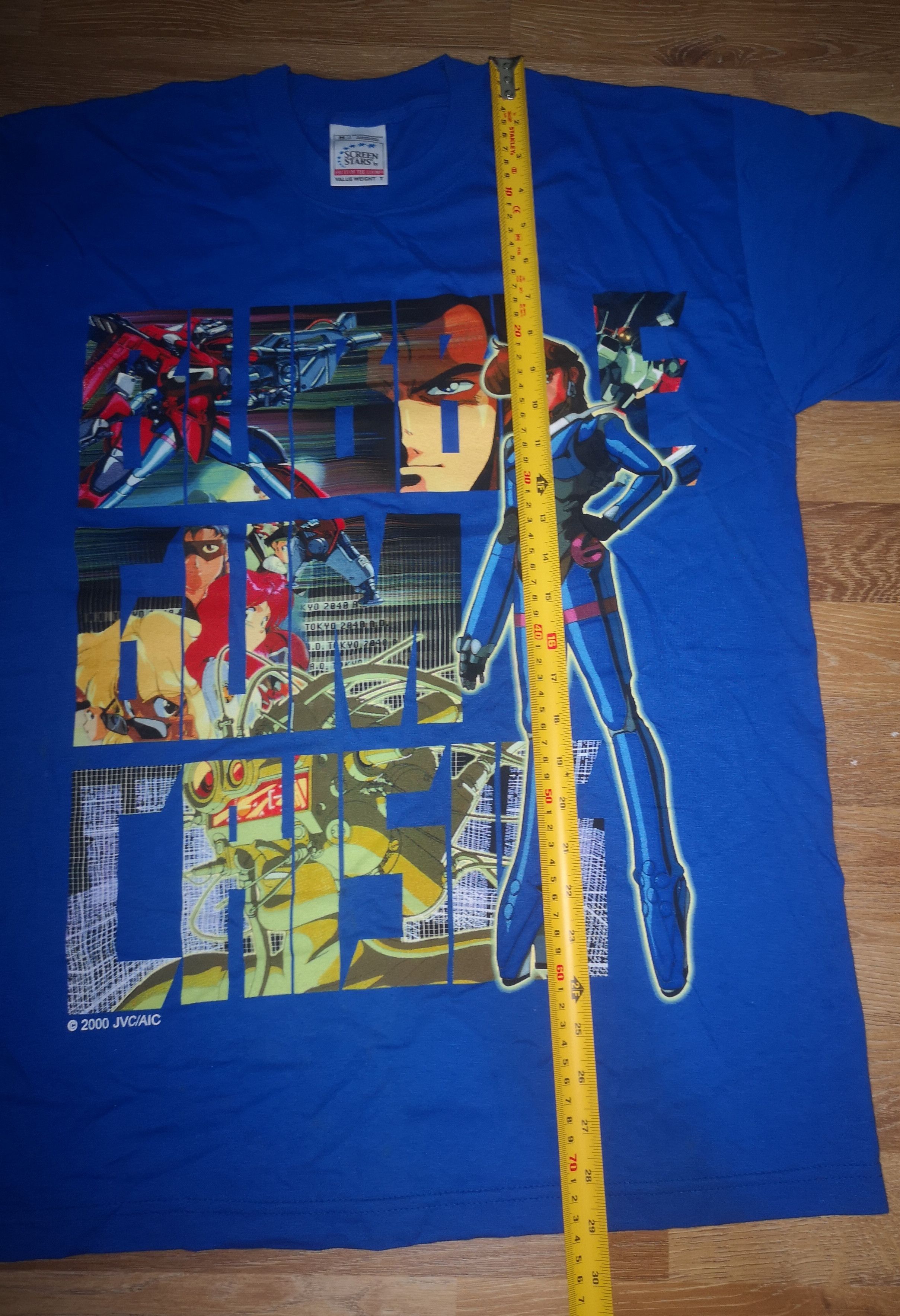 Deadstock! Cyberpunk Japanese Anime Bubblegum Crisis T Shirt