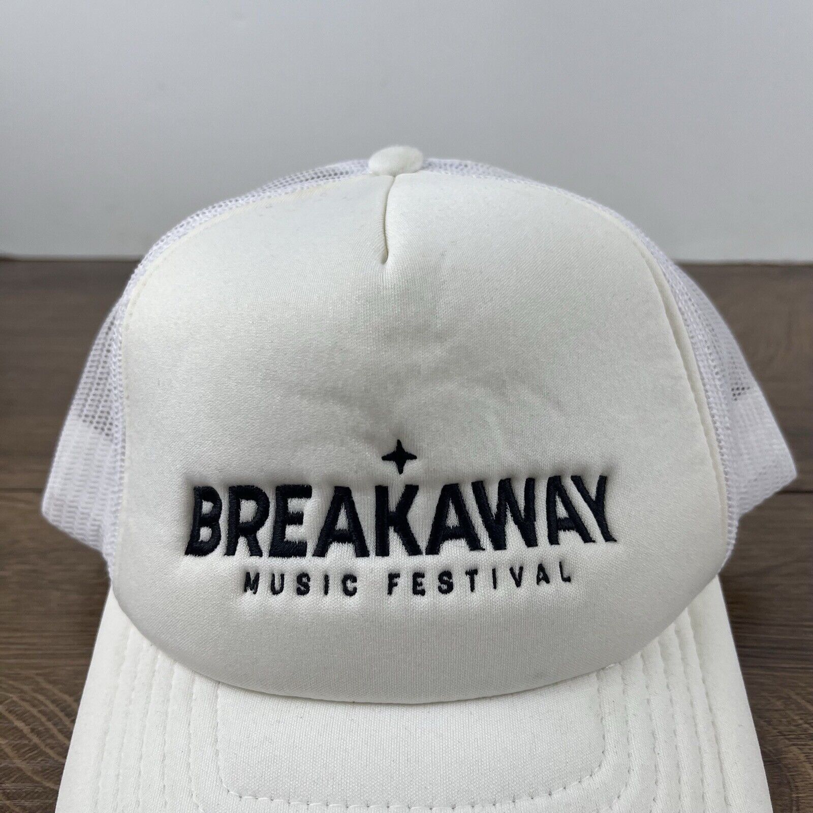 Other Breakaway Musical Festival Hat White Cap Hat Adjustable Hat Size ONE SIZE - 8 Thumbnail