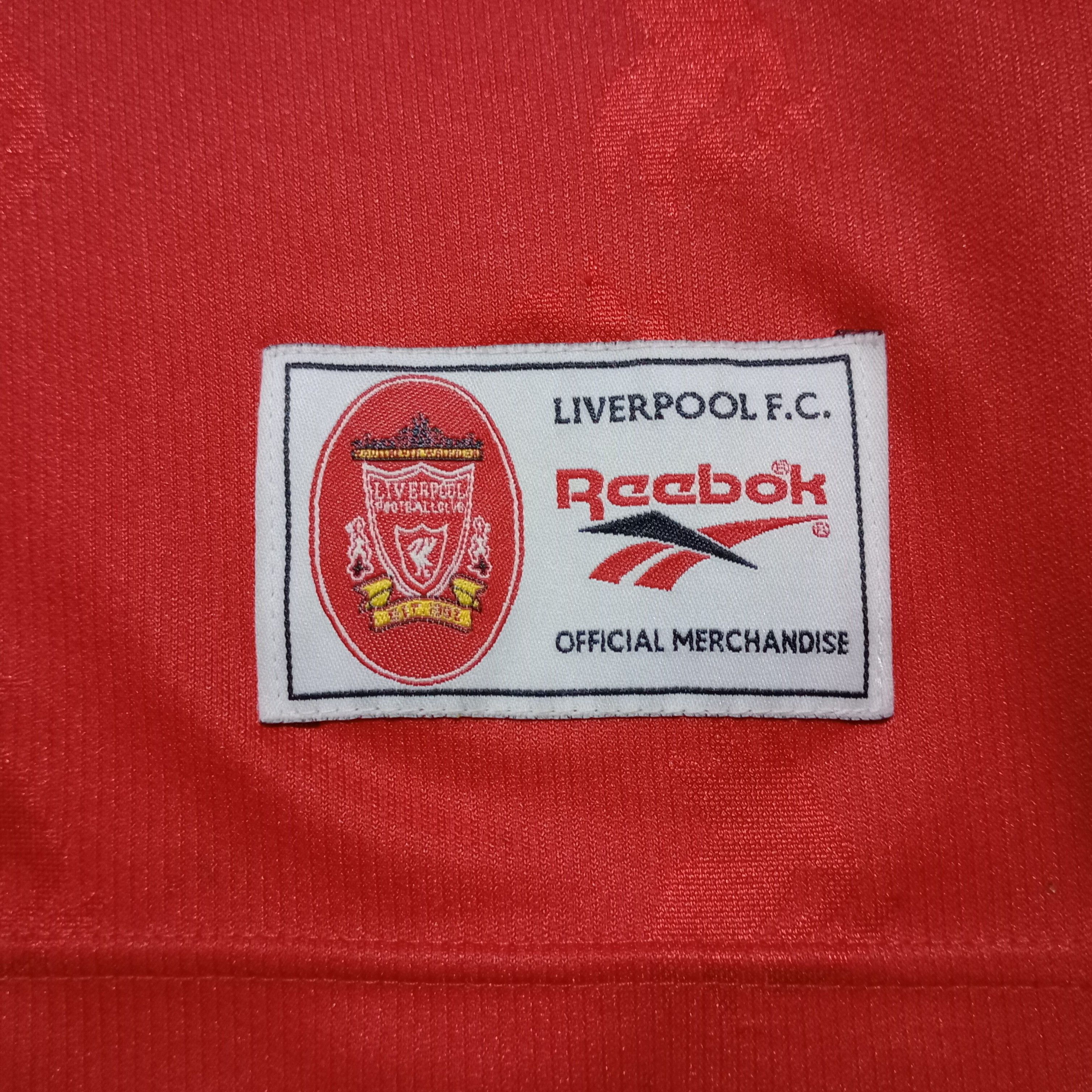 Reebok Liverpool 1996-1997 Home Jersey Steve Mcmanaman 7 Size US M / EU 48-50 / 2 - 8 Thumbnail