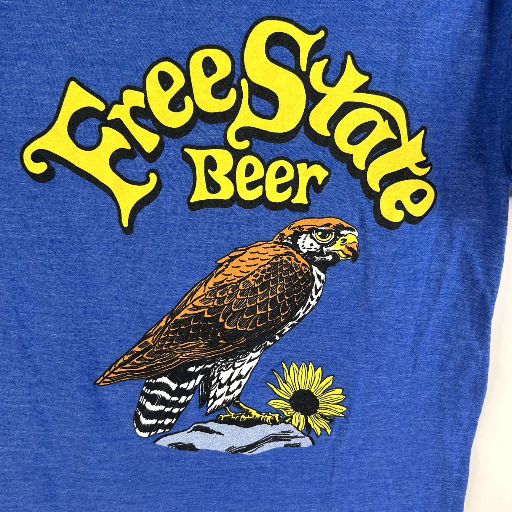 Vintage VINTAGE Charlie Hustle Beer T-Shirt Men XS Blue Graphic Print Short Sleeve Crew Neck Made in USA Size US XS / EU 42 / 0 - 2 Thumbnail