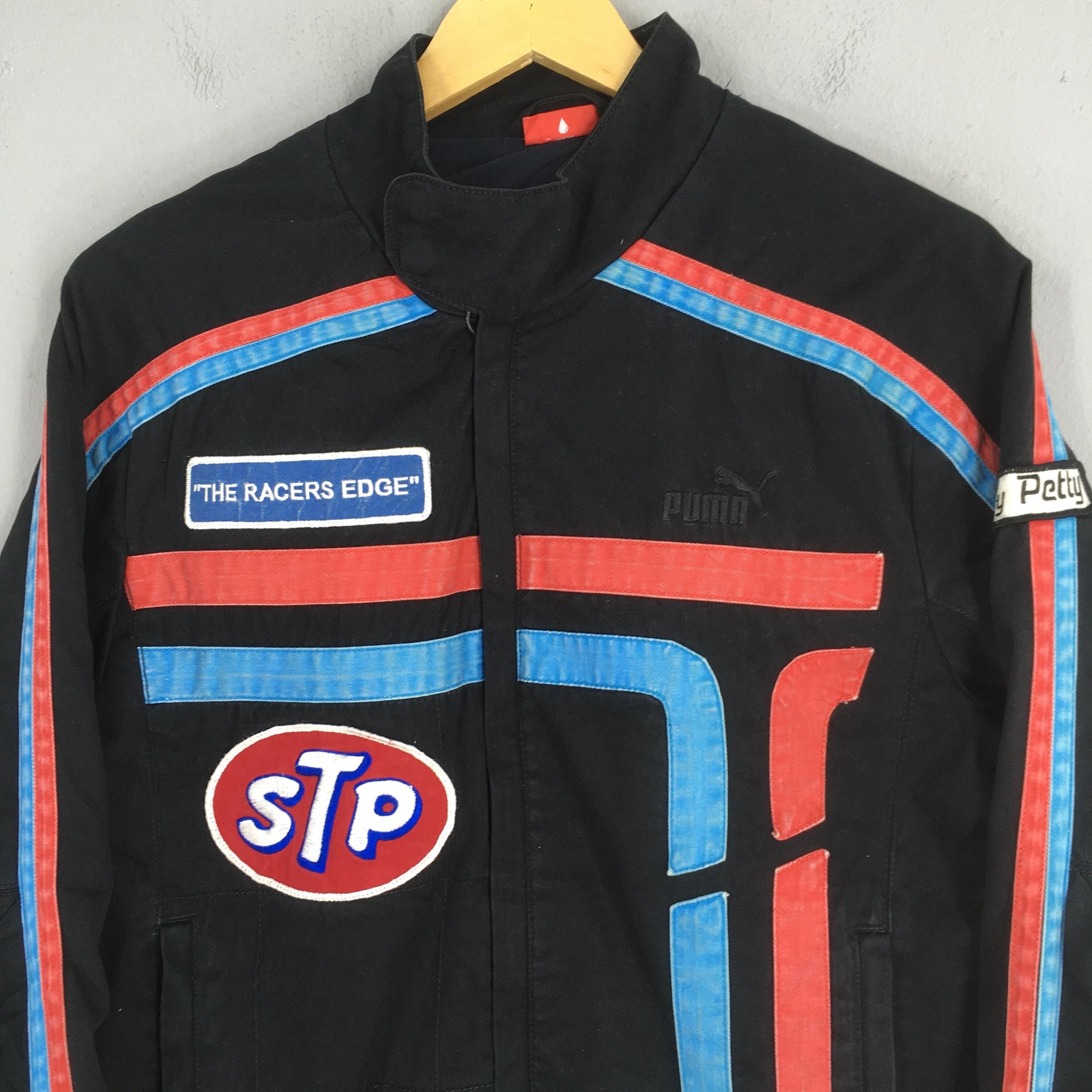 Puma Puma Stp Dodge The Racers Edge Black Cotton Jacket Medium Size US M / EU 48-50 / 2 - 2 Thumbnail