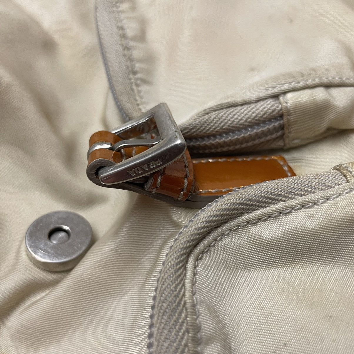 Prada Prada vintage nylon draw string rucksack Size ONE SIZE - 6 Thumbnail