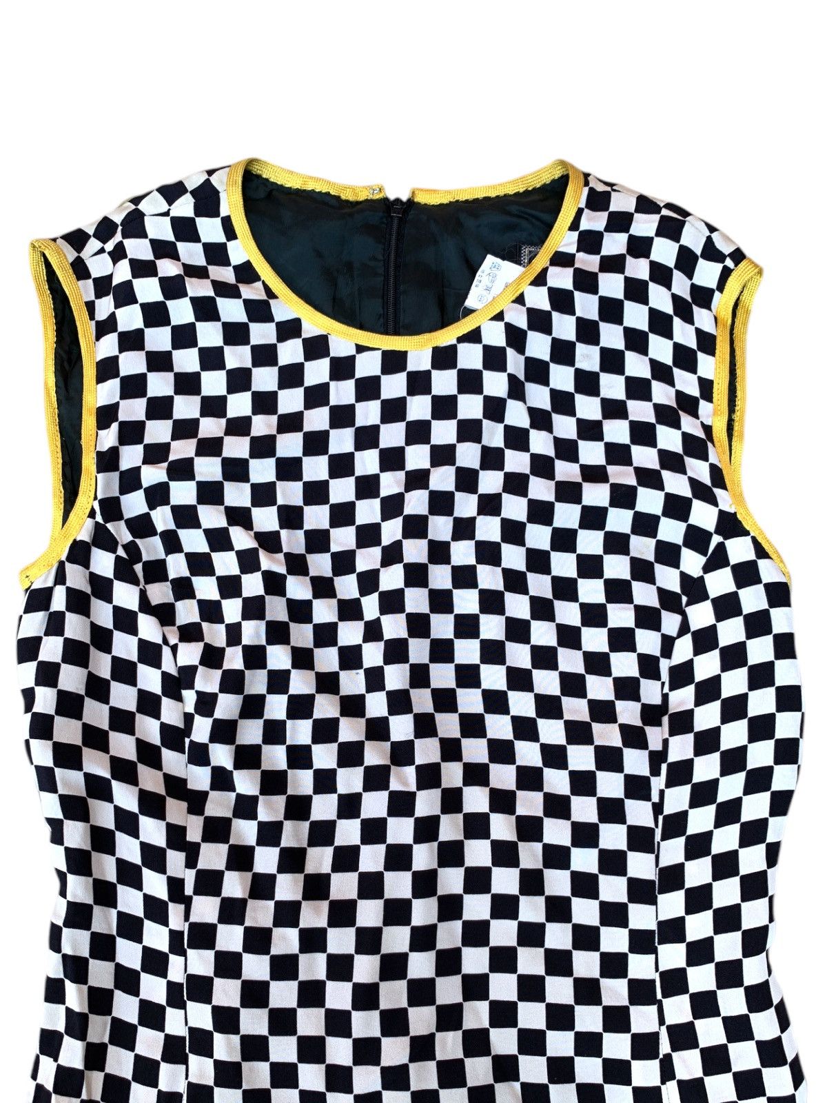 Versace × Vintage F/W 1995 checkerboard very rare Size S / US 4 / IT 40 - 2 Thumbnail