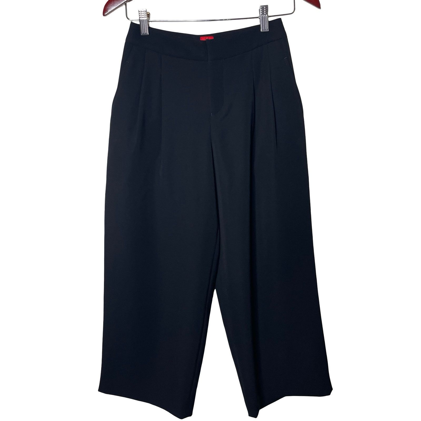 Haat ISSEY MIYAKE wide flare pants black Rare ISSEY MIYAKE HaaT