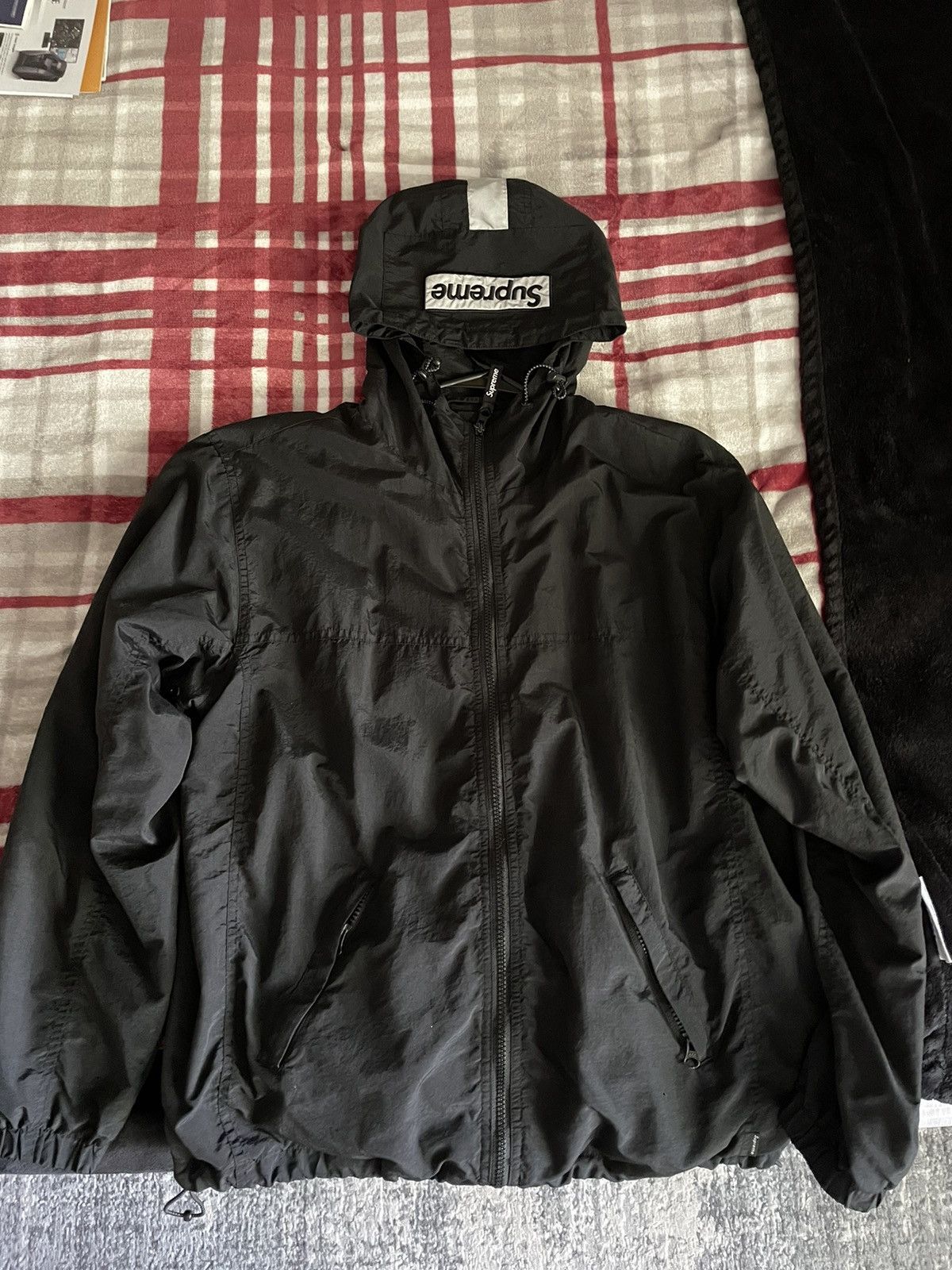 Supreme 2 Tone Zip Up Jacket Medium Outerwear