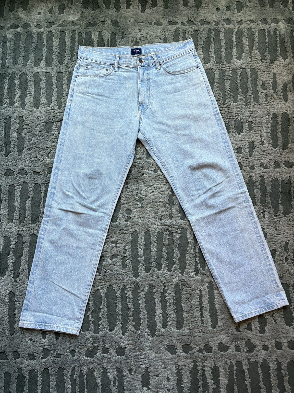Noah Made In USA Light Blue Stonewash Selvedge Five Pocket Denim Size US 32 / EU 48 - 1 Thumbnail
