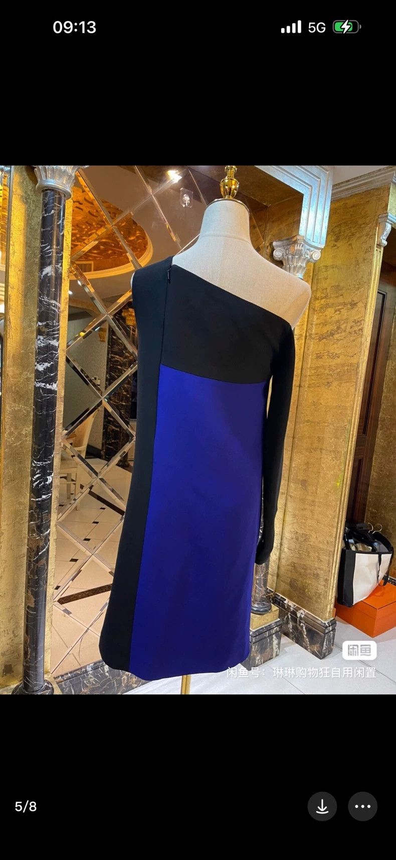 Versace Versace One shoulder dress mulberry silk dress Size M / US 6-8 / IT 42-44 - 5 Thumbnail