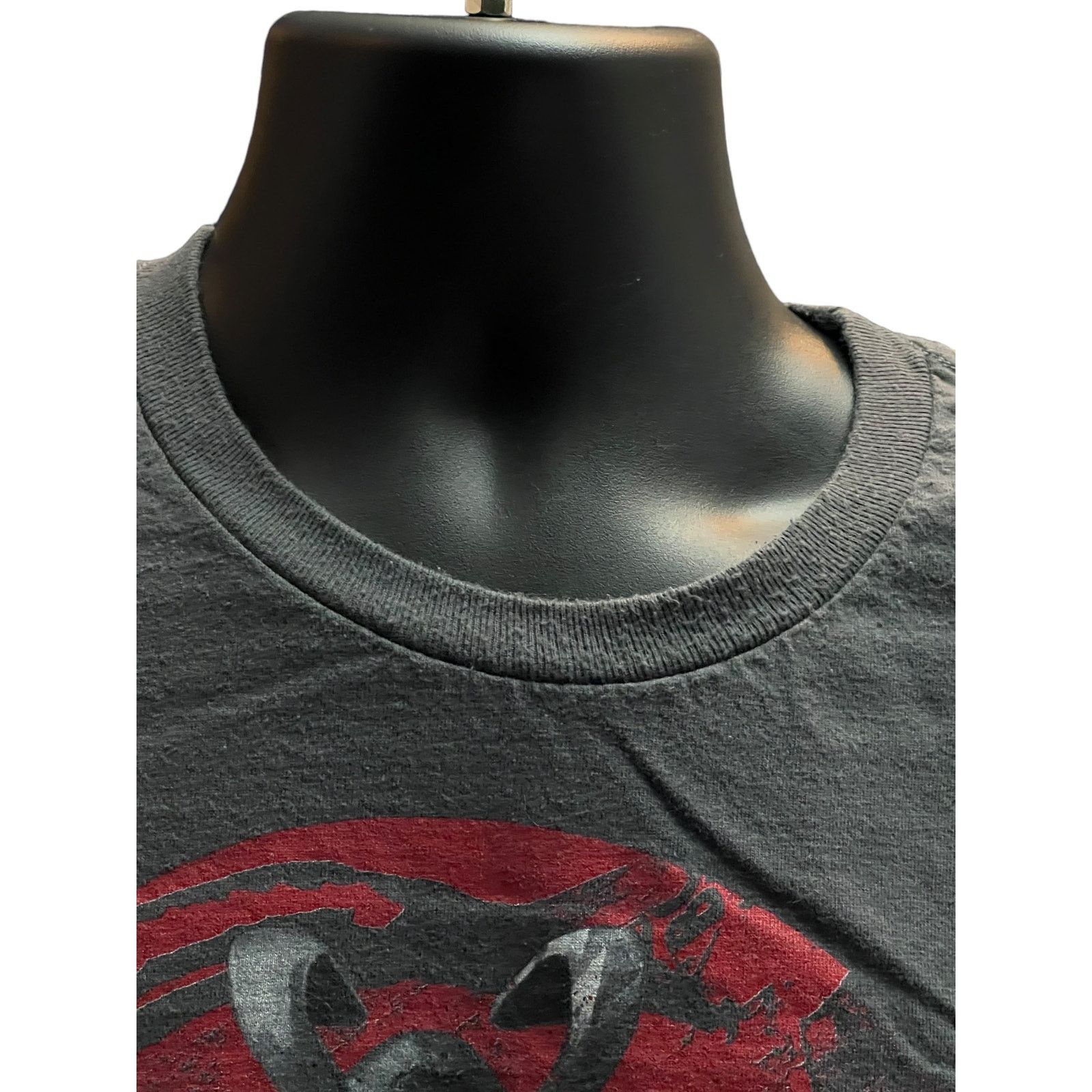 Teefury Samurai Warrior T-Shirt XXL Gray Graphic - Japanese Warrior Size US XXL / EU 58 / 5 - 4 Thumbnail