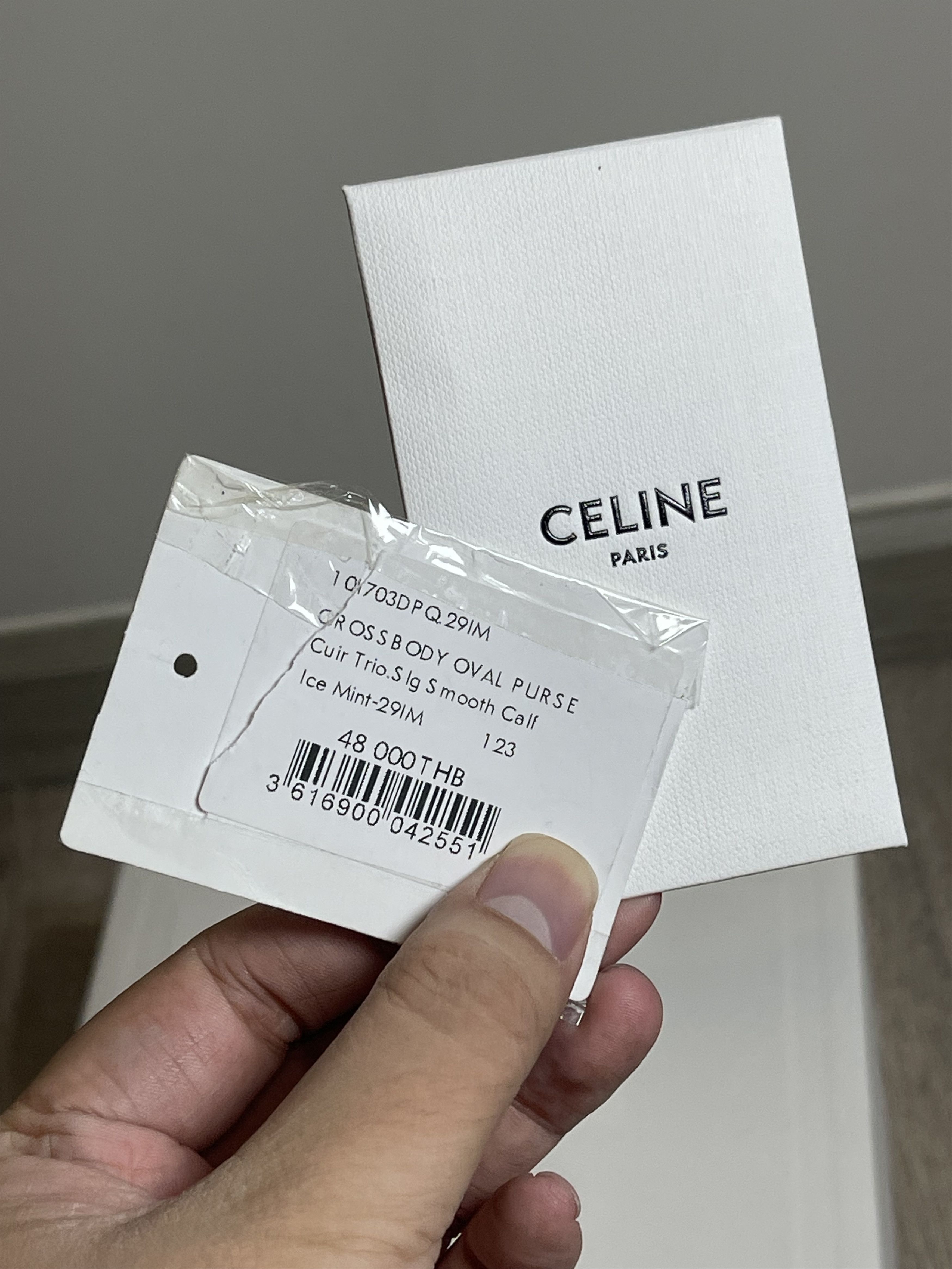 Celine Celine Crossbody Oval Purse Cuir Triomphe Size ONE SIZE - 7 Thumbnail