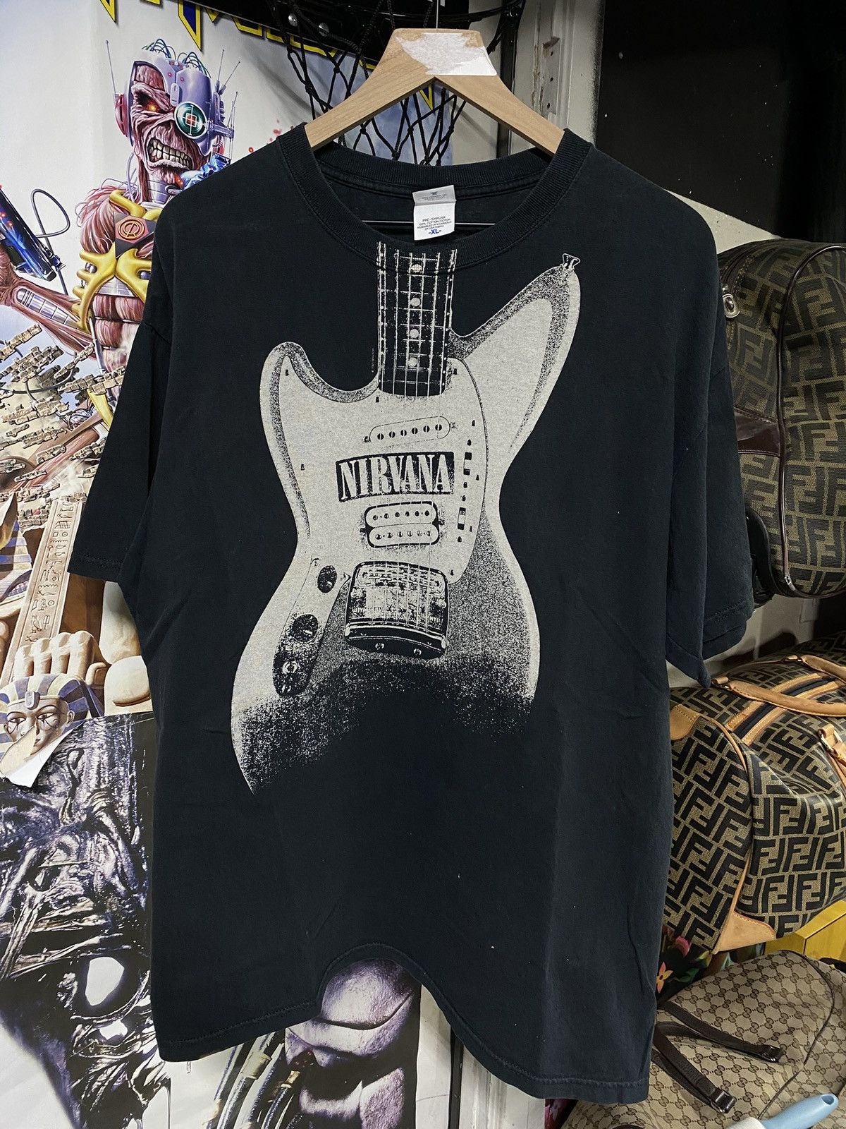 Band Tees Vintage 00’ Nirvana Band T-Shirt Adult Size XLarge Size US XL / EU 56 / 4 - 1 Thumbnail