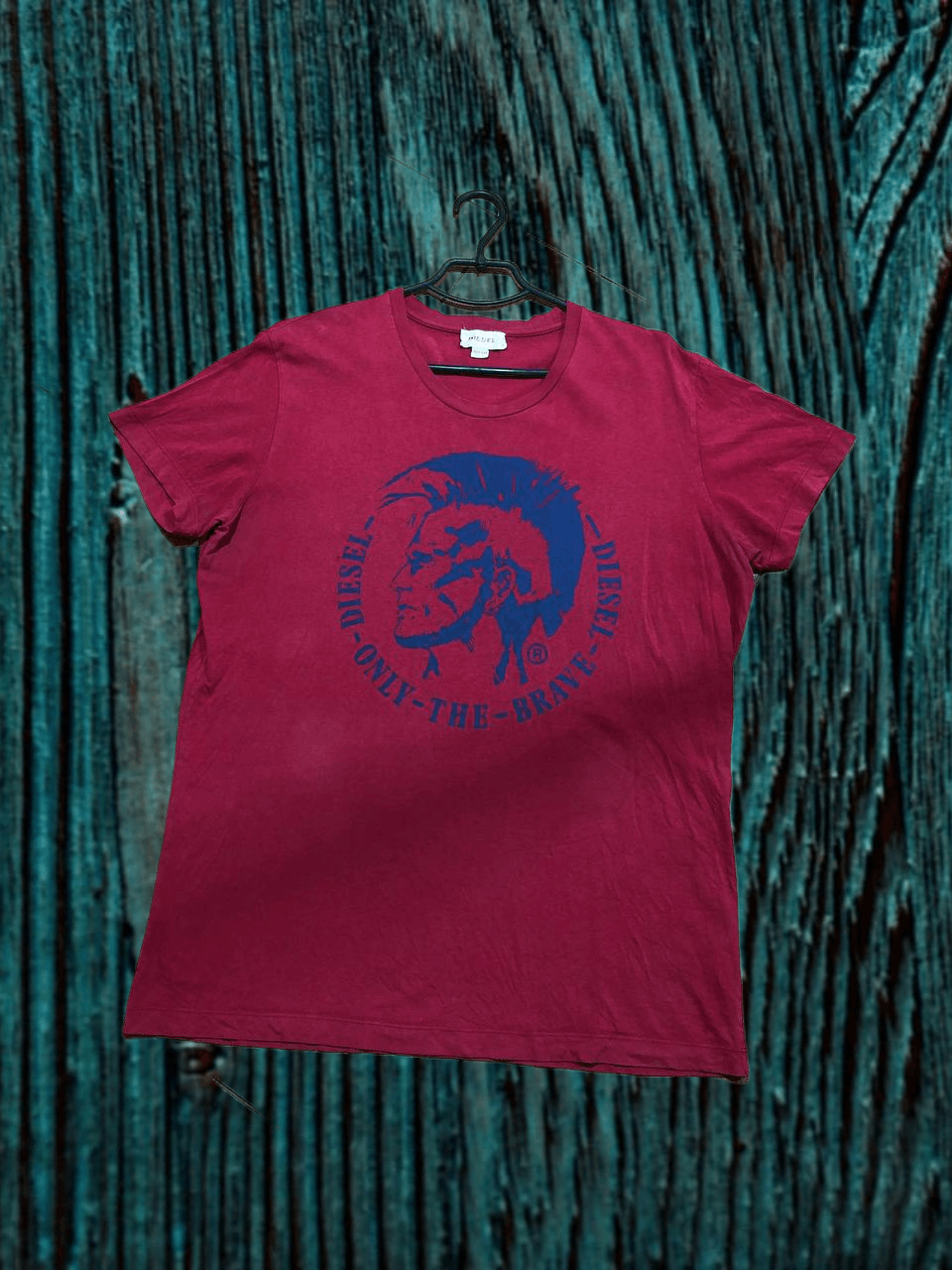 Diesel Vintage T-shirts Diesel Big Logo Only The Brave Y2K Size US XXL / EU 58 / 5 - 1 Thumbnail