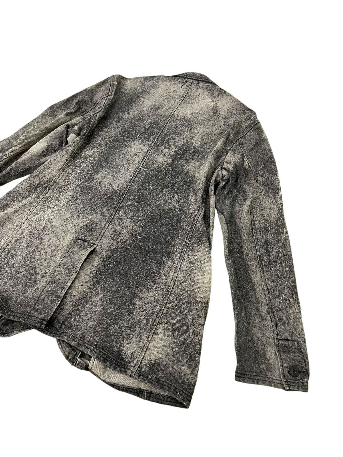 Hysteric Glamour Button Jacket Berning Sho Anarchy Acid Wash Slim 5🟩9 Size US S / EU 44-46 / 1 - 14 Thumbnail