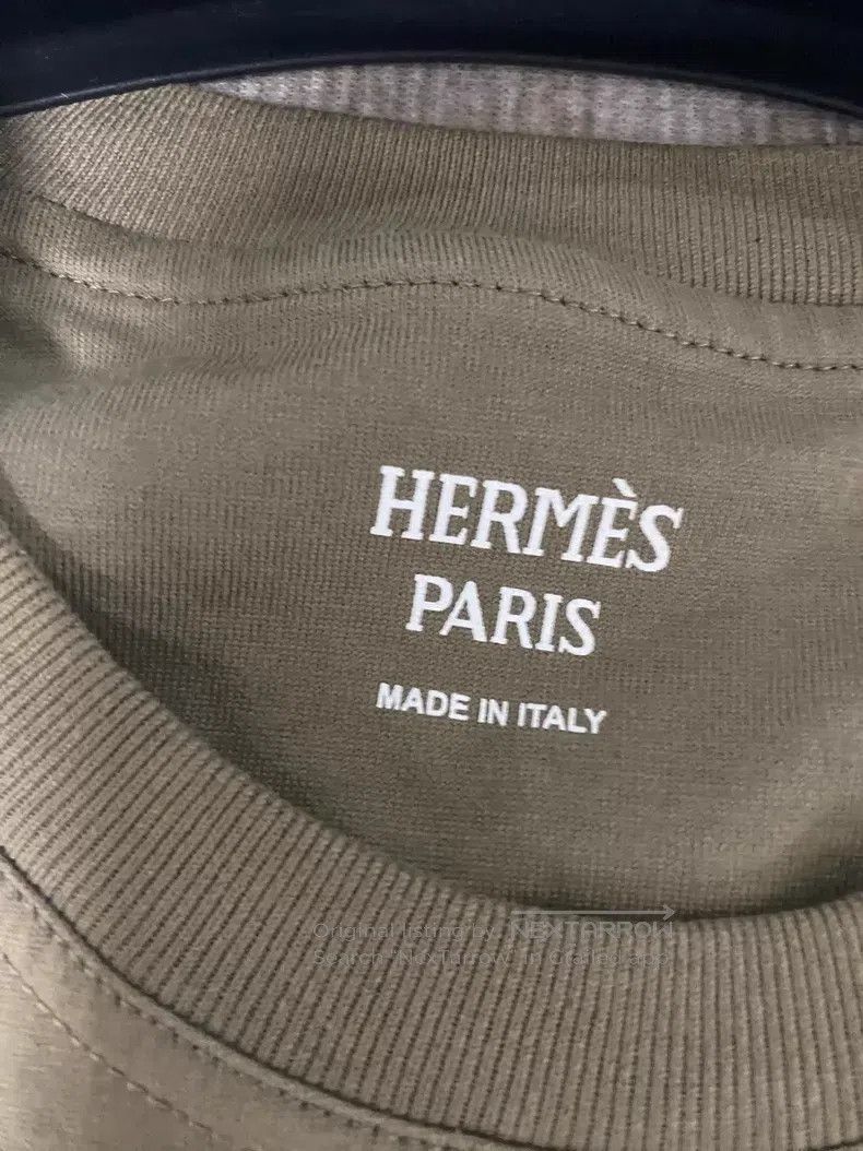 Hermes Hermes Embroidered Pocket Dress Size XS / US 0-2 / IT 36-38 - 3 Thumbnail
