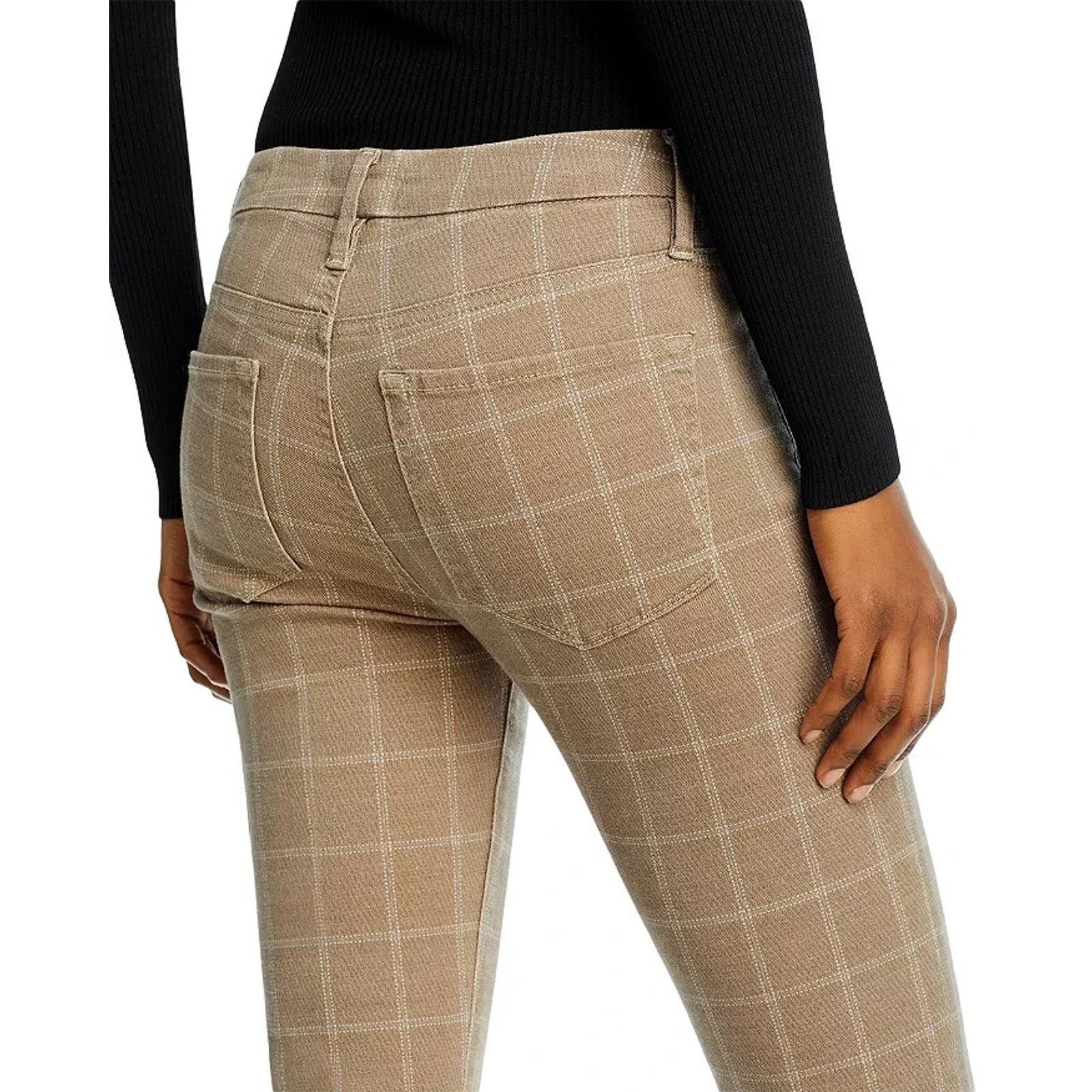 Frame Frame Womens Brown 25 Le Crop Mini Bootcut Jeans Oxford Size 25" / US 0 / IT 36 - 3 Thumbnail