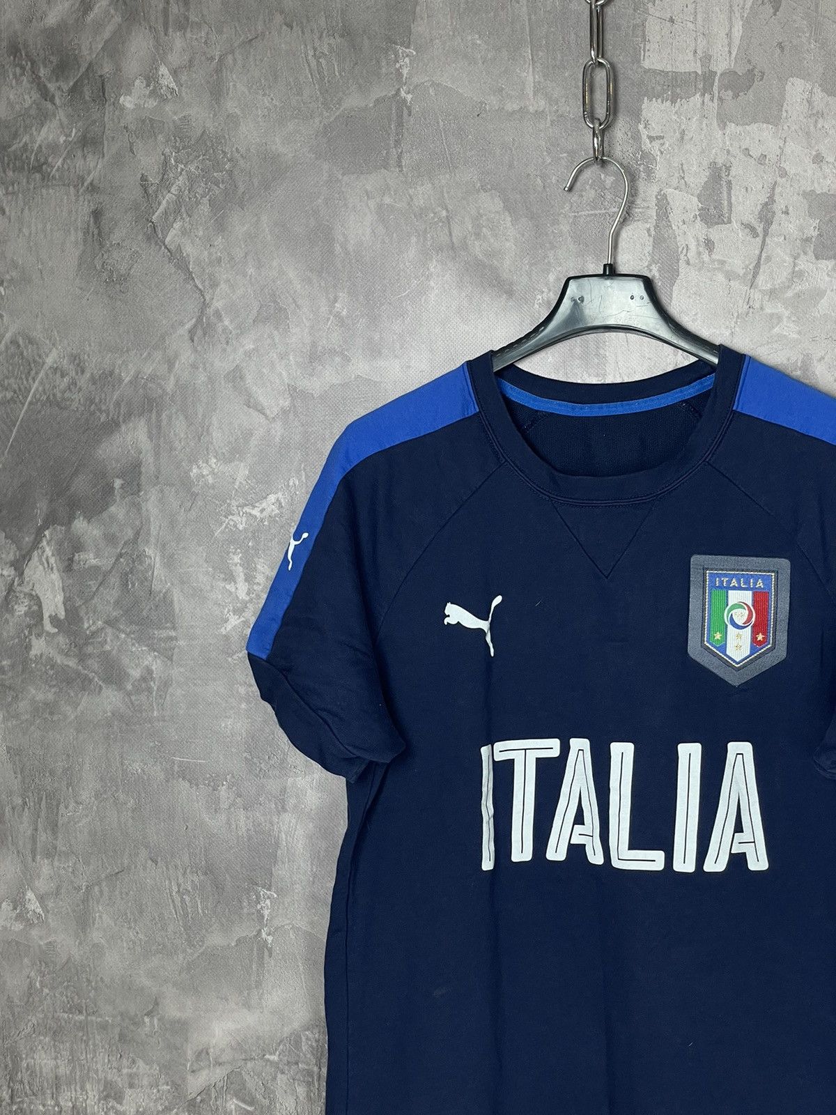 Puma × Vintage Vintage Puma Italy Y2K Rare Soccer jersey🔷 Size US M / EU 48-50 / 2 - 3 Thumbnail