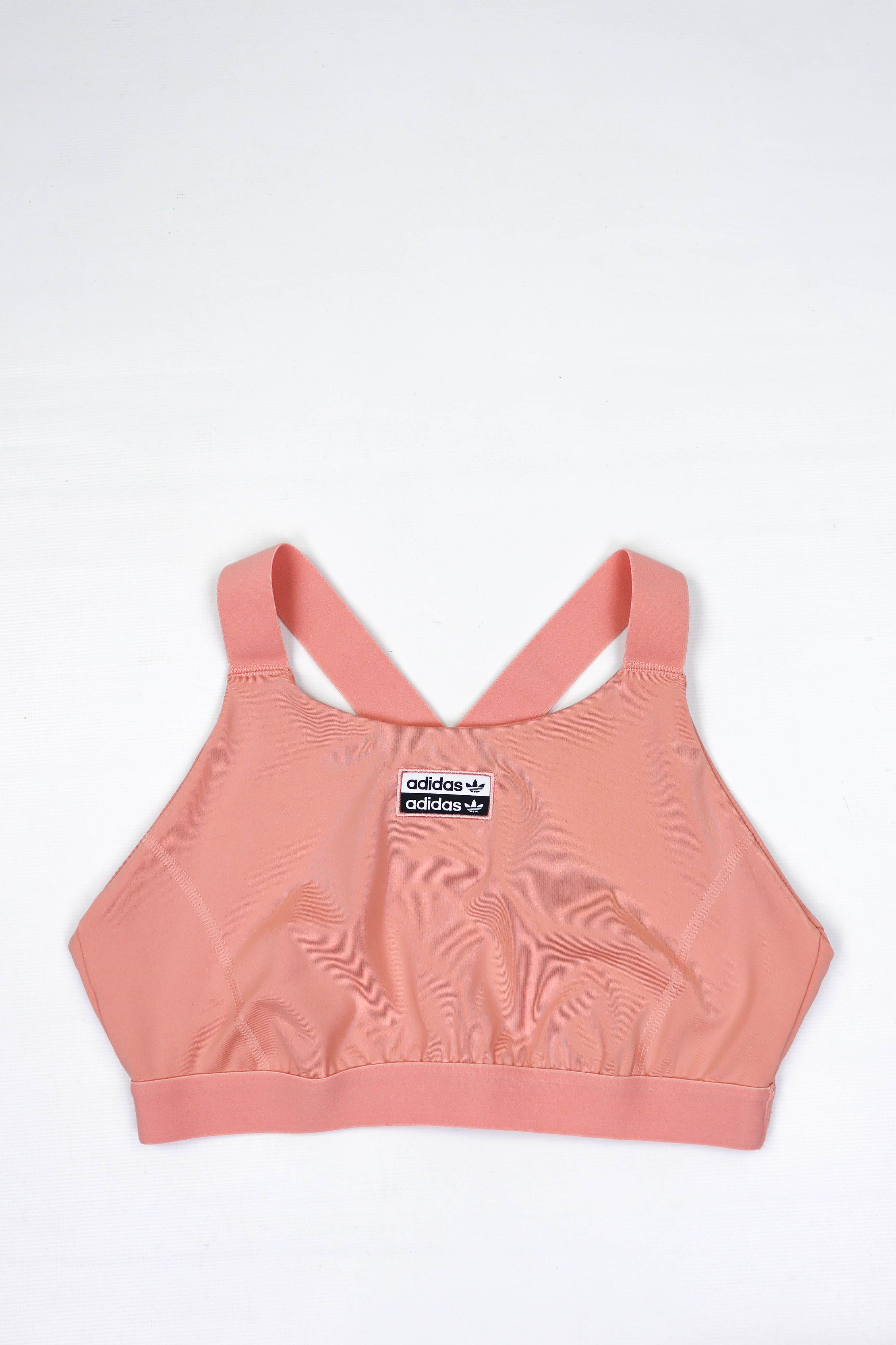 Adidas Adidas '20 Peach Pink Crop Top Size XL / US 12-14 / IT 48-50 - 1 Thumbnail