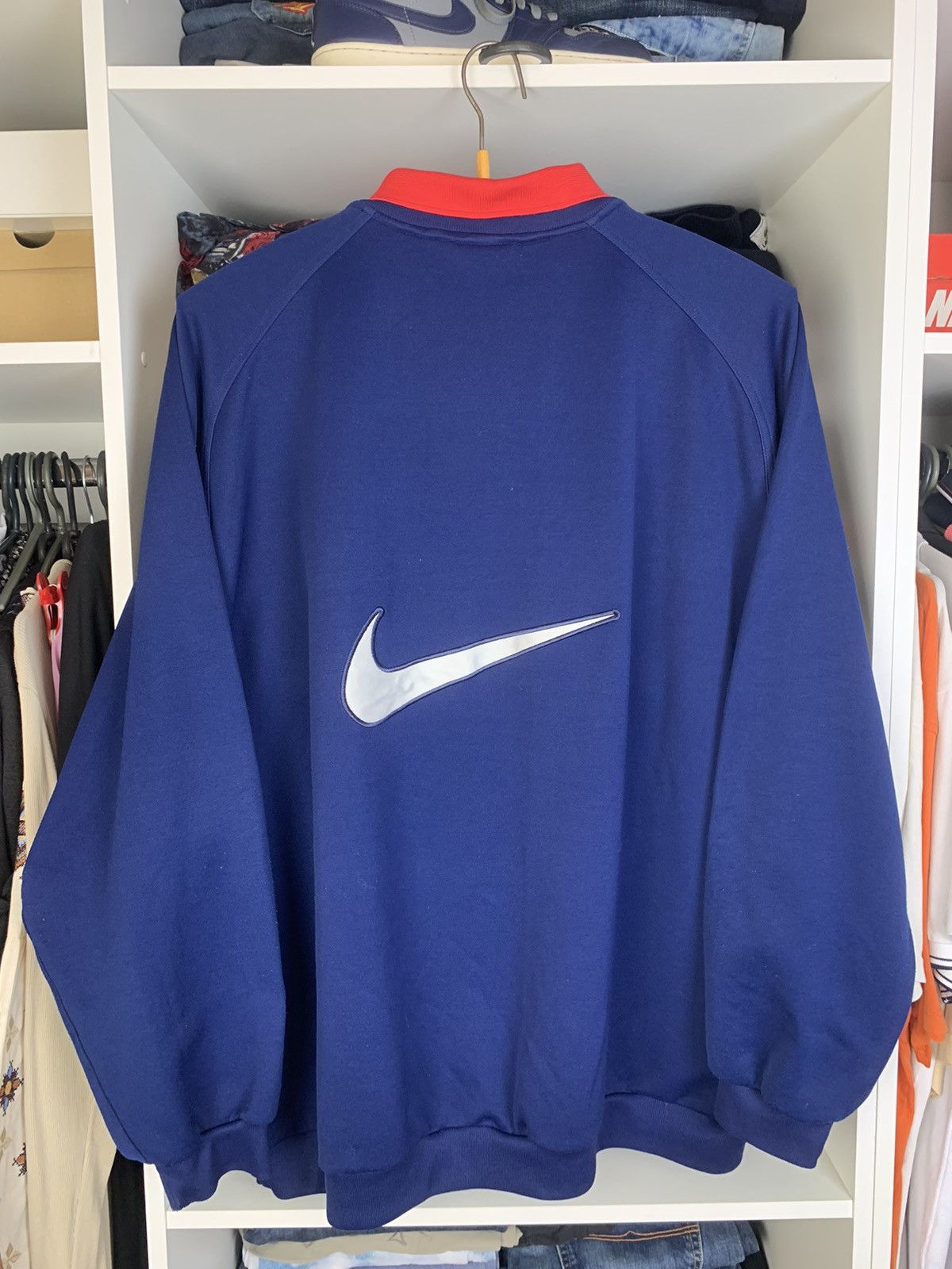 Nike Vintage 90s Nike Arsenal Soccer Sweatshirt Size US XXL / EU 58 / 5 - 2 Thumbnail