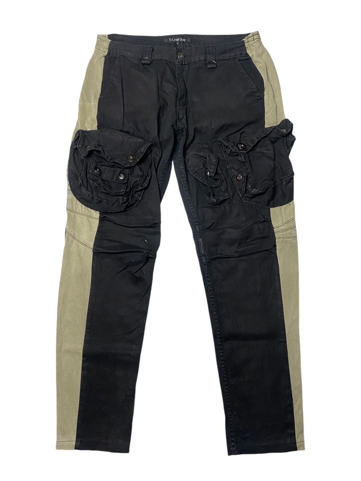 If Six Was Nine 2000's Glamour Gas Mask Custom Pants Size US 31 - 1 Thumbnail