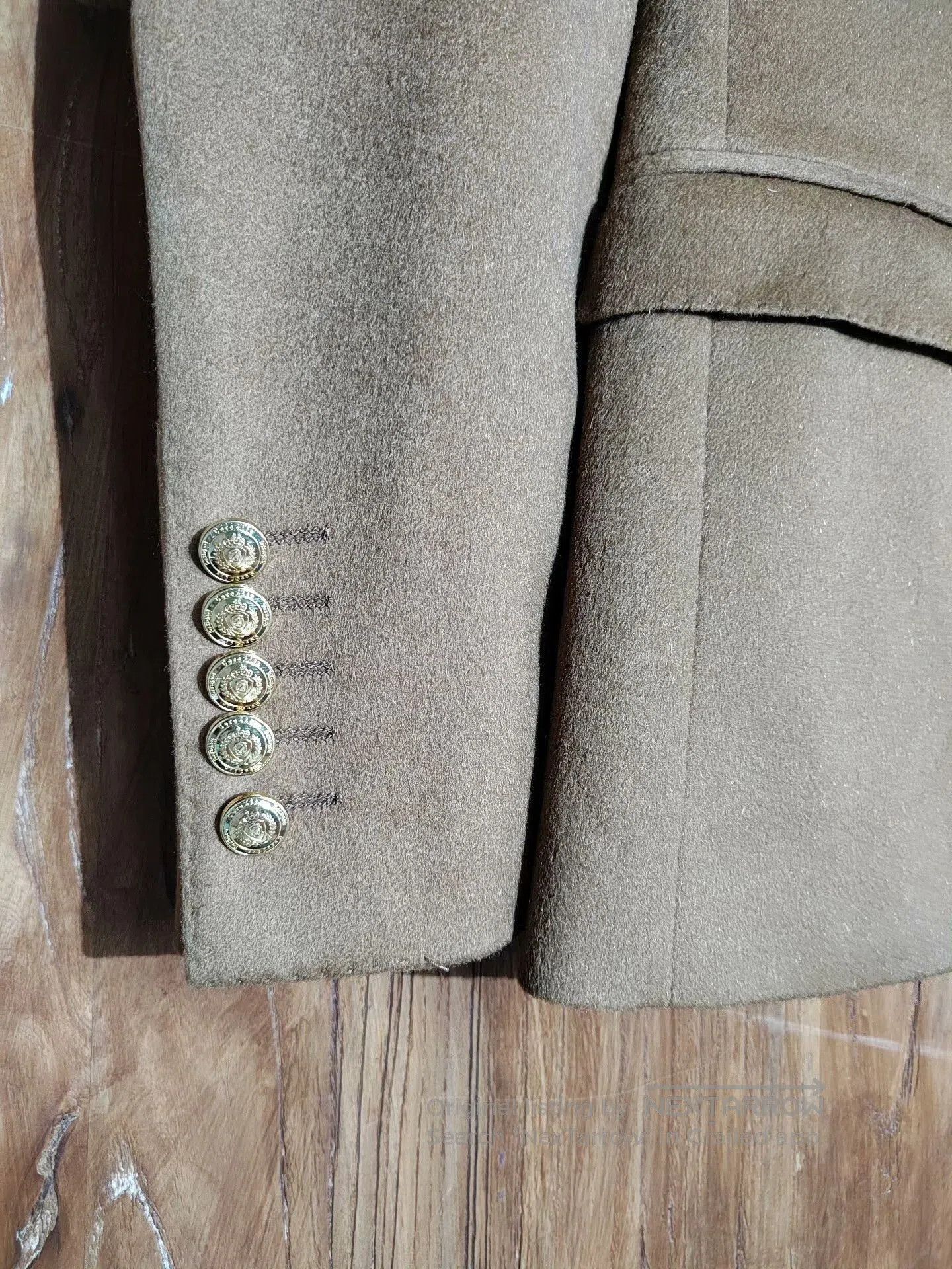 Japanese Brand Handmade Italian Cashmere Suit Jacket. Size US S / EU 44-46 / 1 - 4 Thumbnail