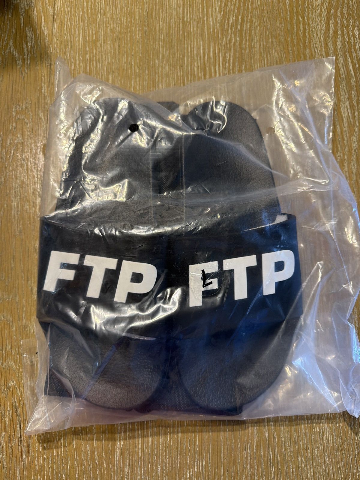 Fuck The Population FTP black slides 7m Size US 7 / EU 40 - 2 Thumbnail