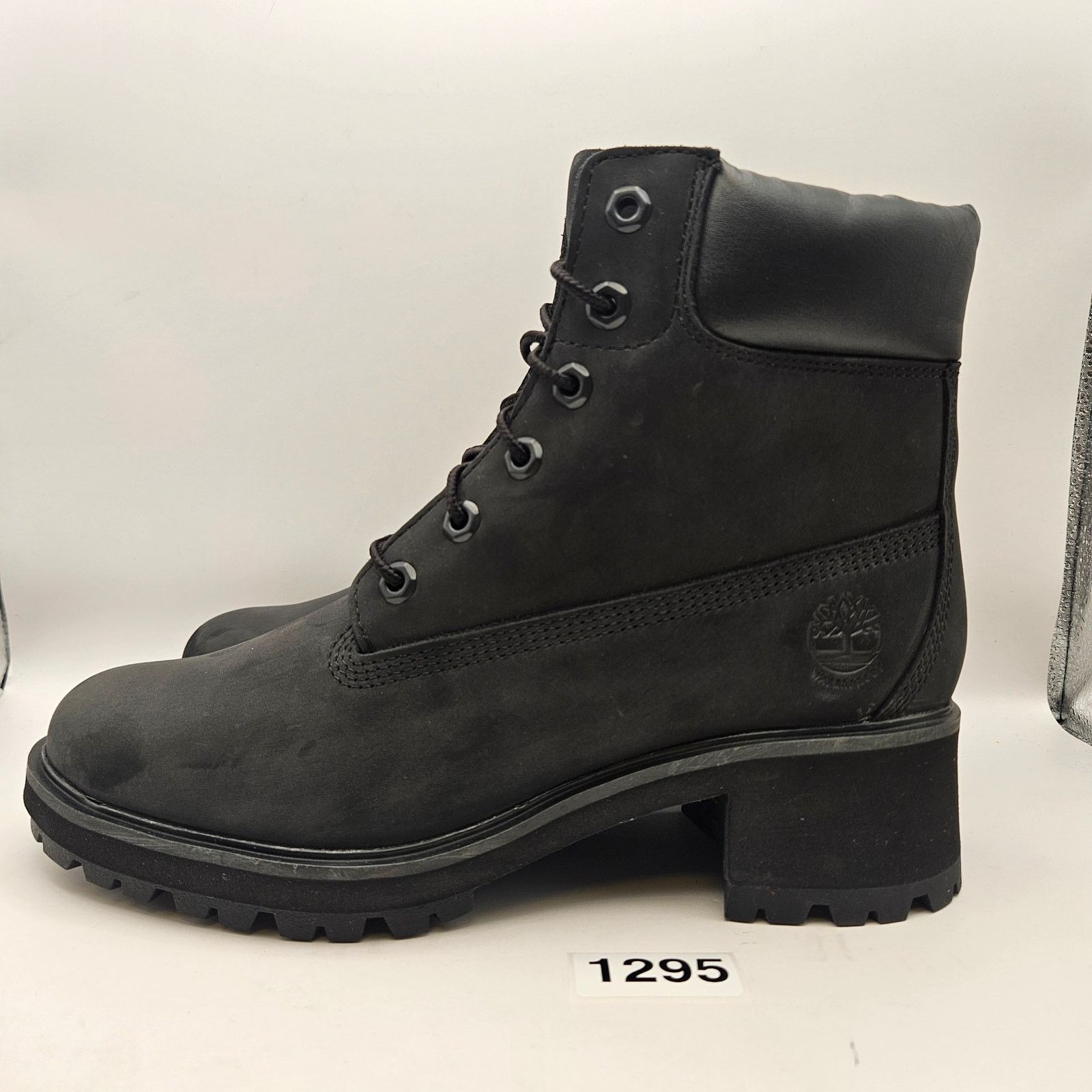 Timberland TIMBERLAND WOMEN'S 10 KINSLEY BLACK NUBUCK 6 INCH WATERPROOF Size US 10 / IT 40 - 2 Thumbnail